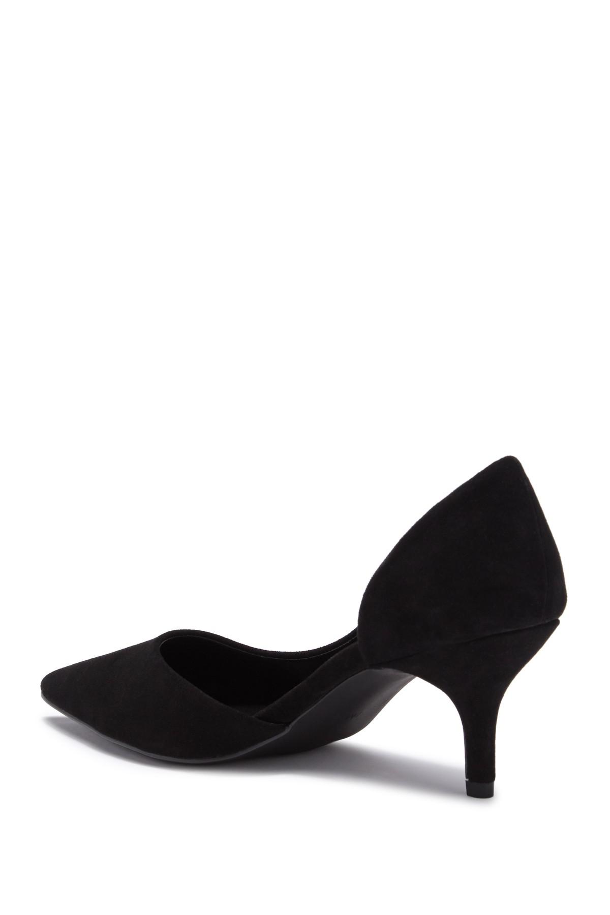 steve madden flory kitten heel pump