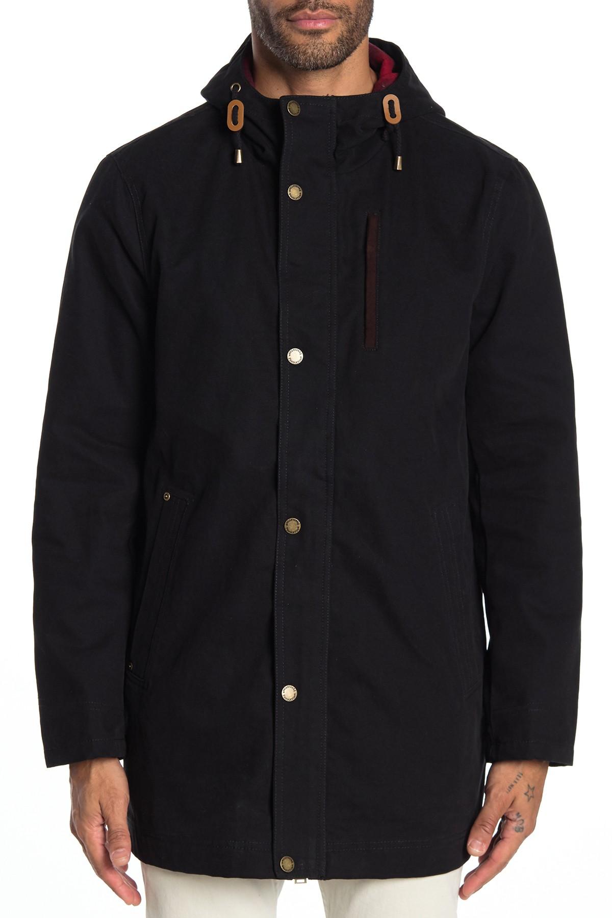 Pendleton Black Hawk Hooded Zip Canvas Jacket for Men Lyst