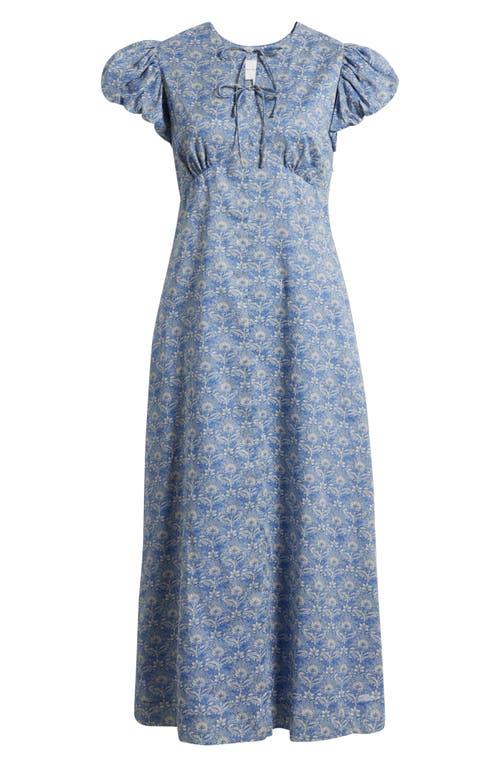 knee length dresses for ladies Roxie Midi Dress (Royal Blue), L