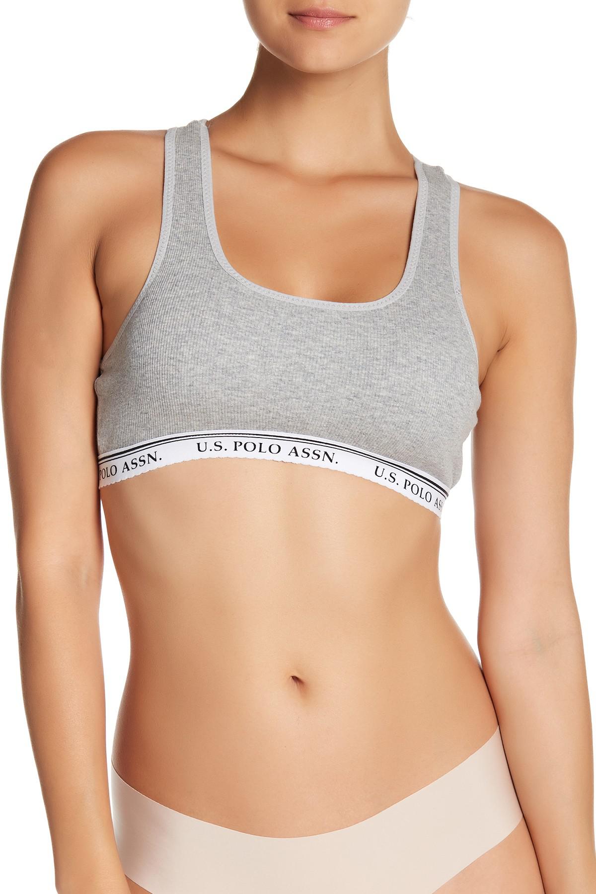 us polo assn sports bra