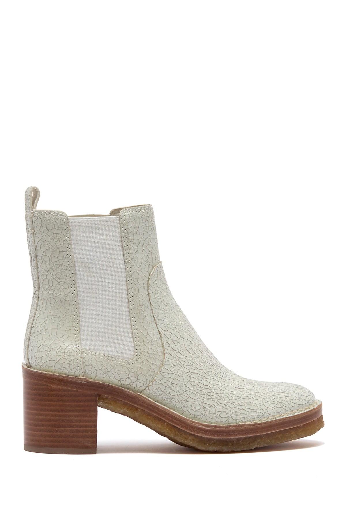 tory burch white boots
