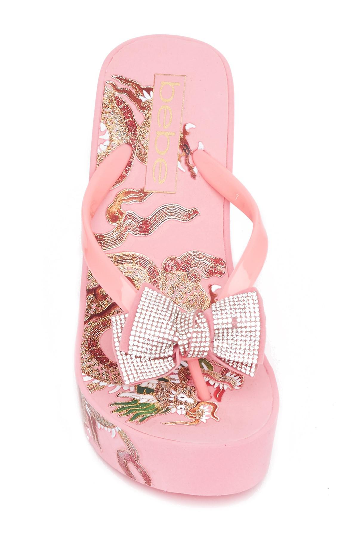 bebe alaya wedge sandal