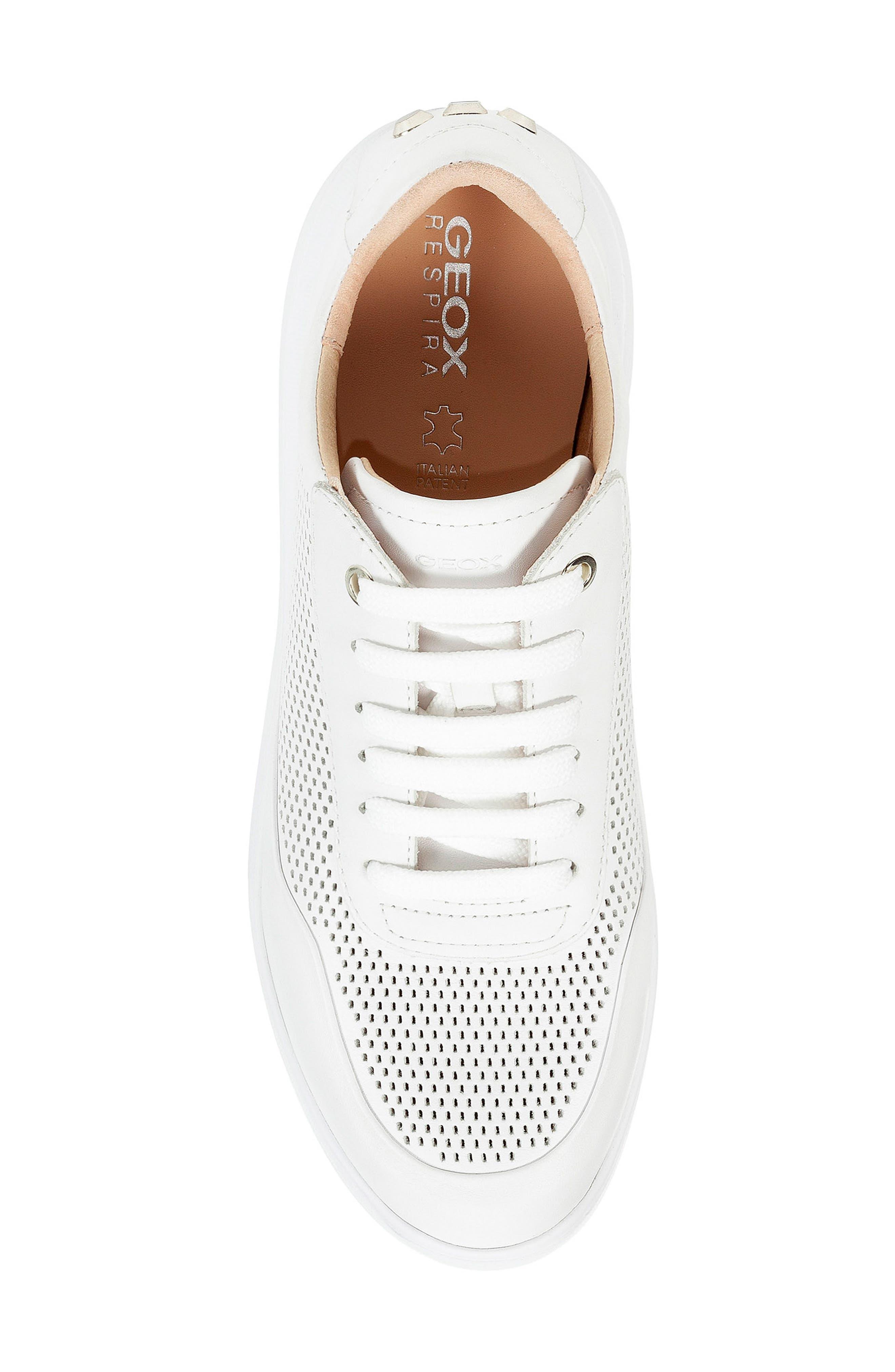 Geox Rubidia Sneaker in White | Lyst