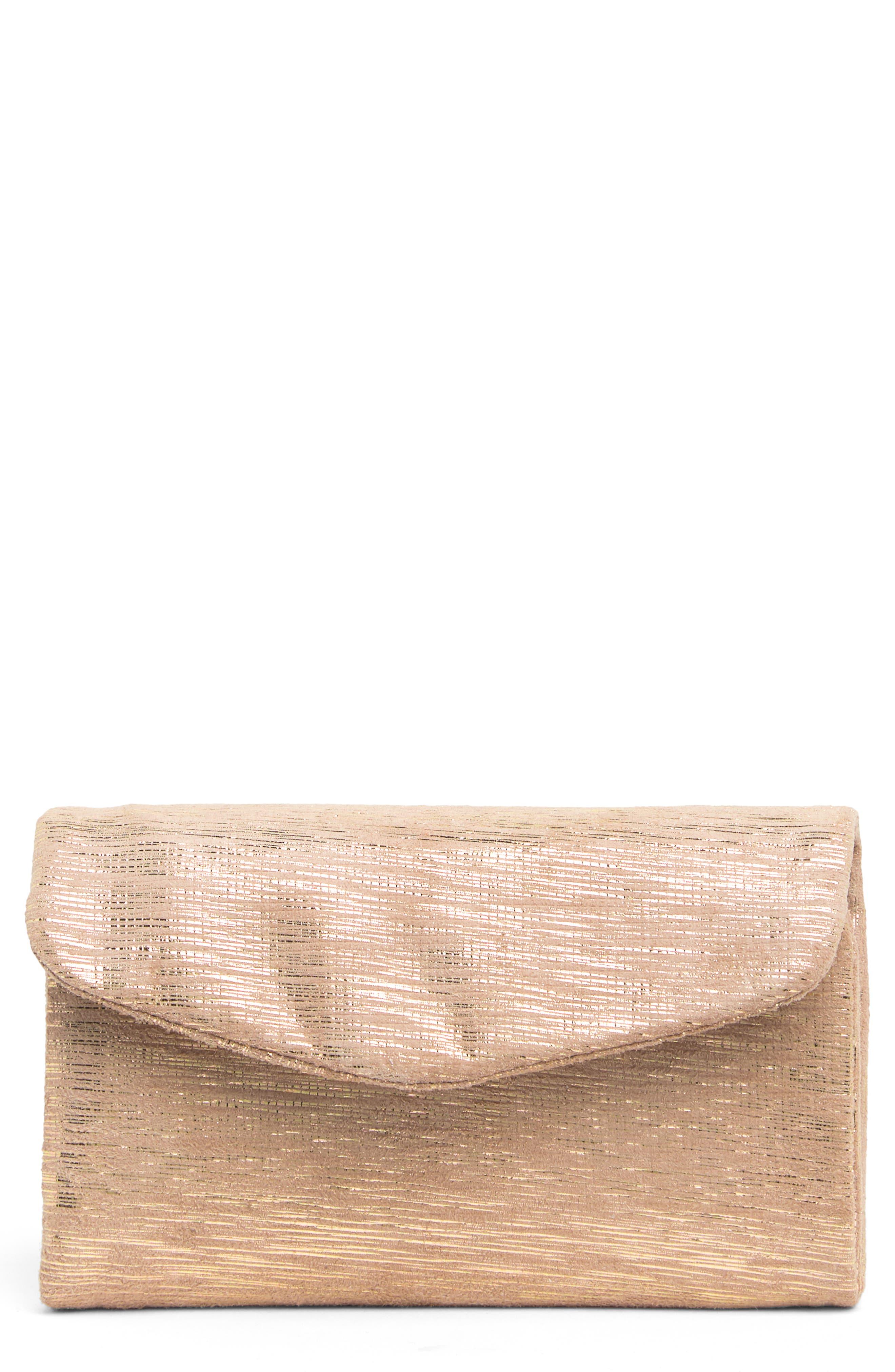 Hobo International Lacy Leather Wallet In Golden Taupe At ...