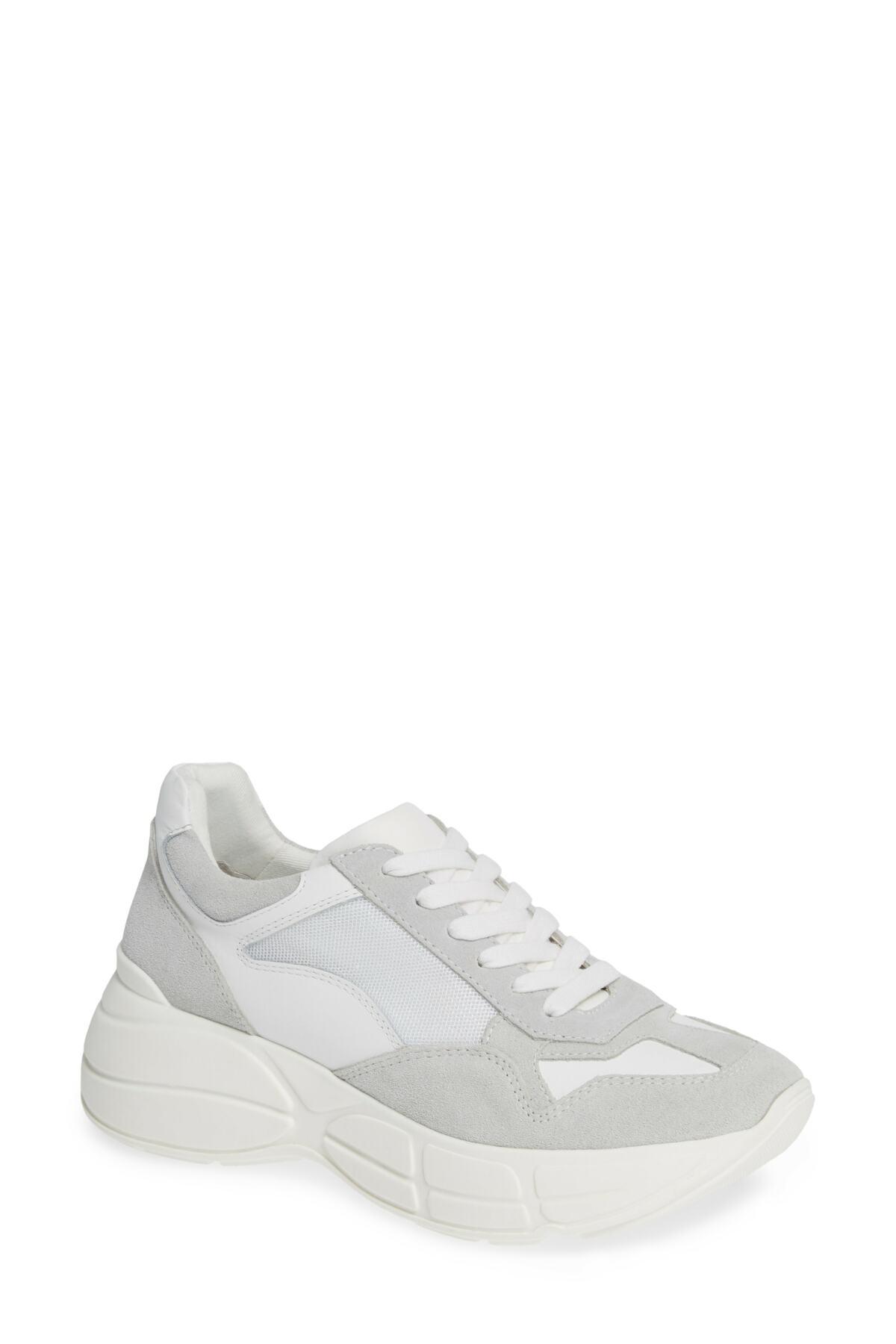 memory platform wedge sneaker