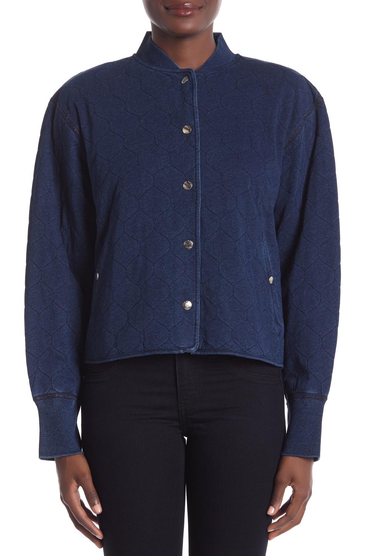 Rag & Bone Cotton Quilted Liner Jacket in Indigo (Blue) Lyst