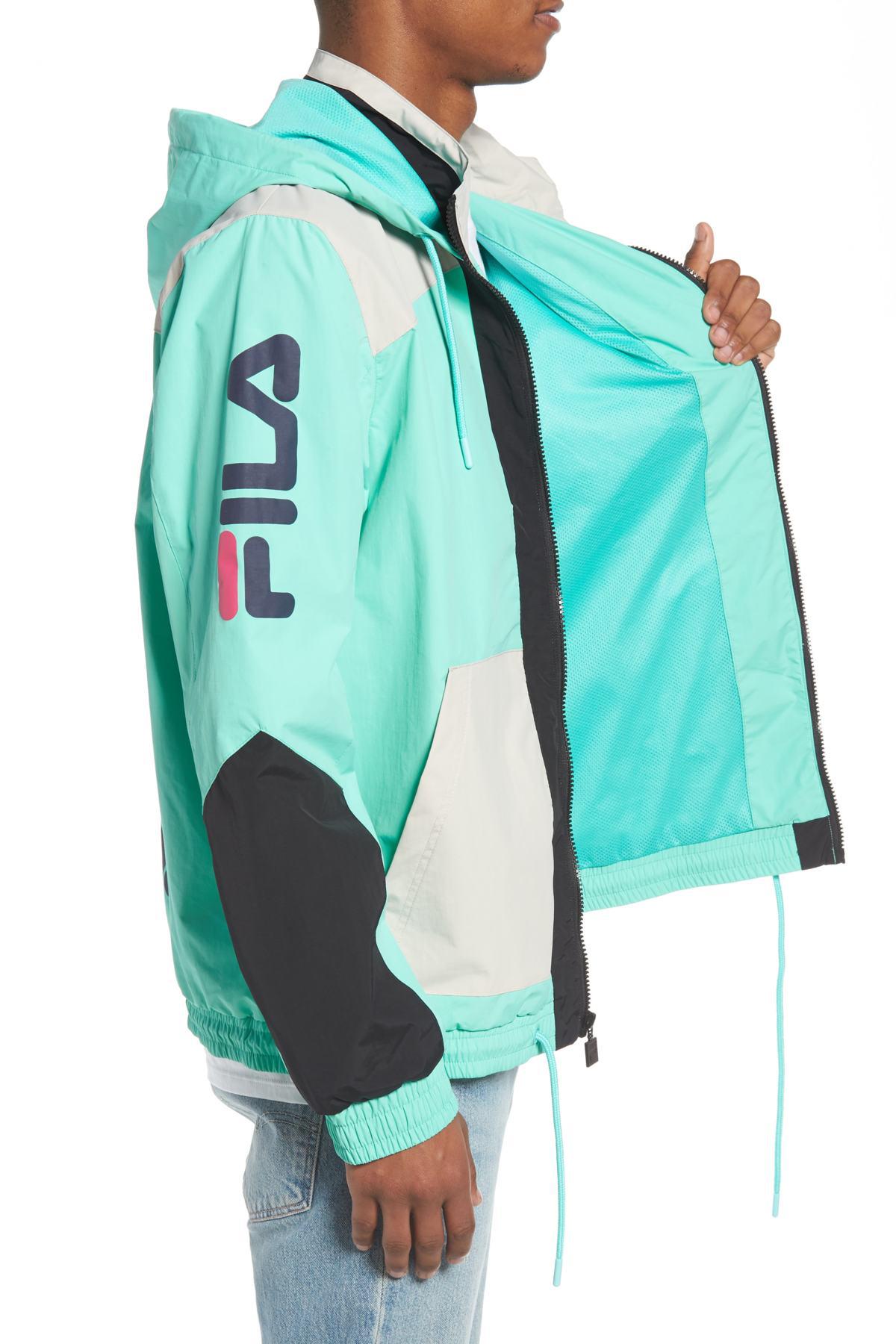 fila earl full zip hooded jacket