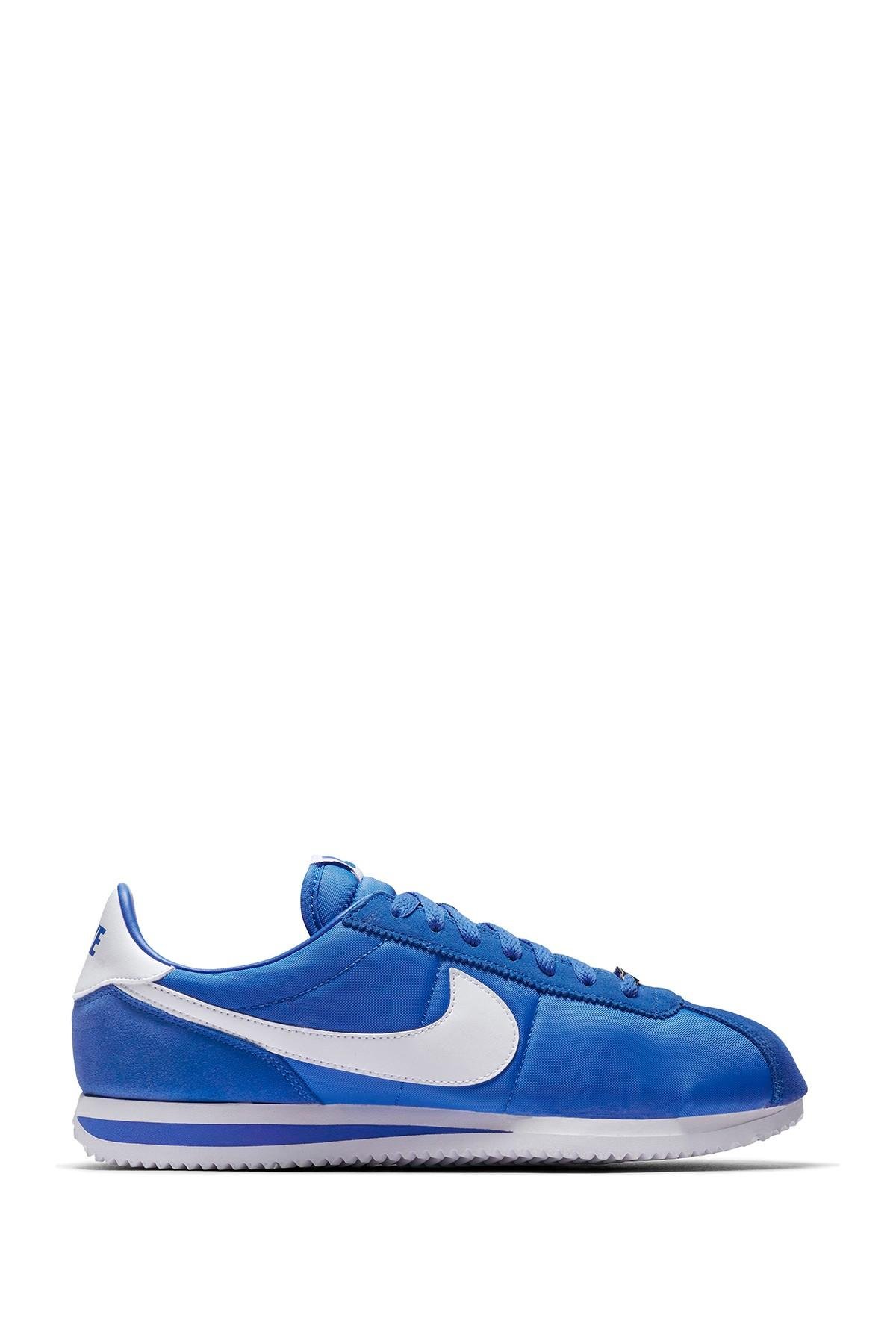 Nike Synthetic Cortez Nylon (signal Blue/white) Classic Shoes for