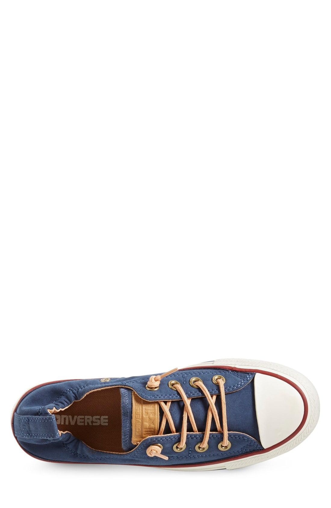 Converse Chuck Taylor All-star Shoreline Low Top Slip-on Sneaker in Blue |  Lyst