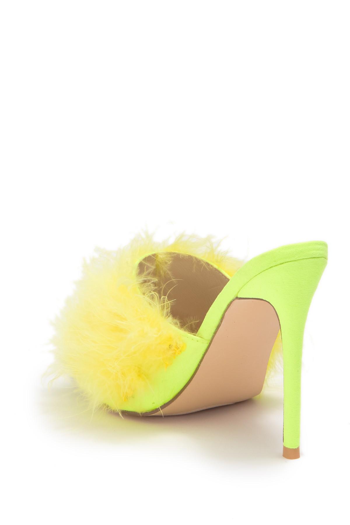 cape robbin yellow heels