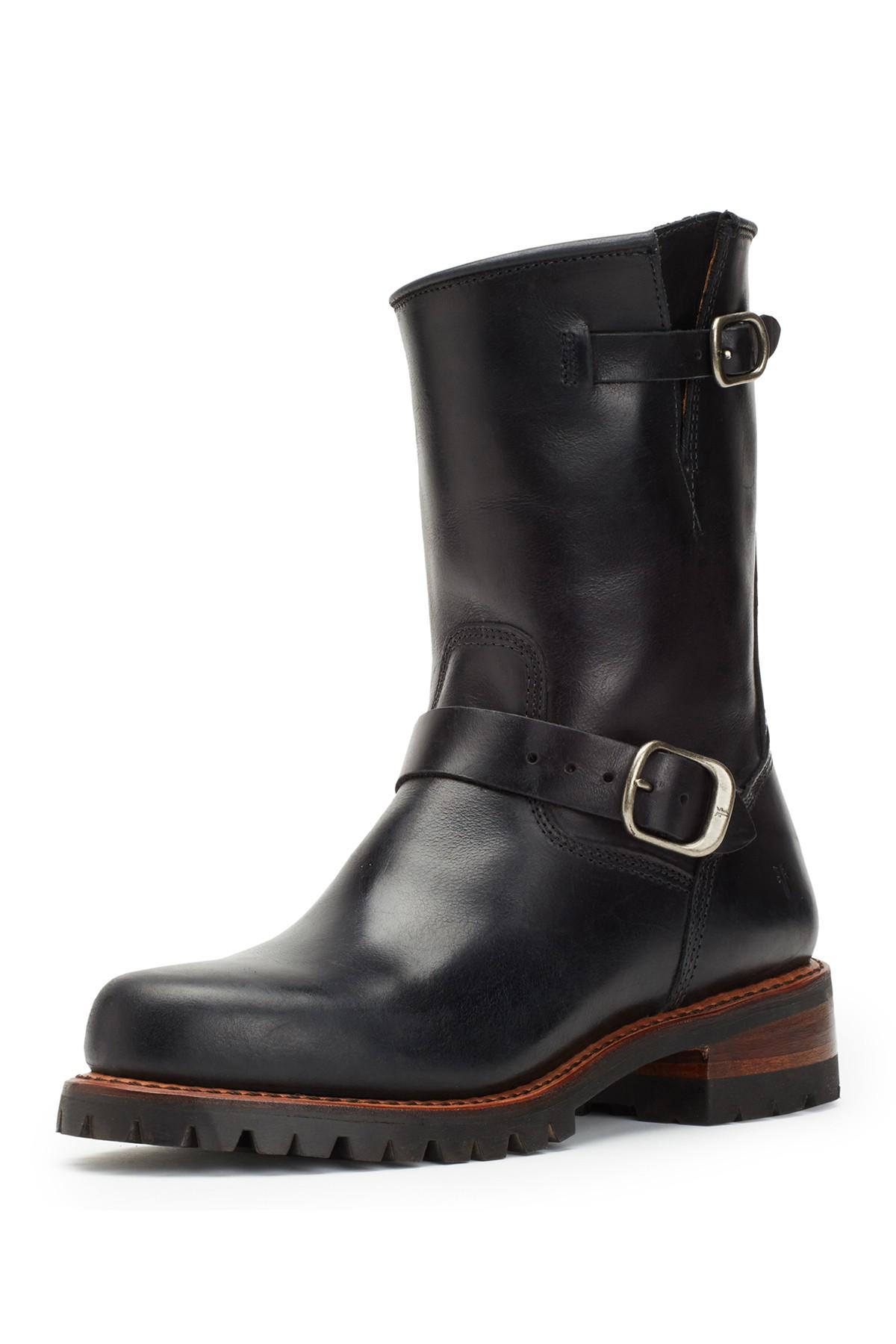 frye addison buckle boot