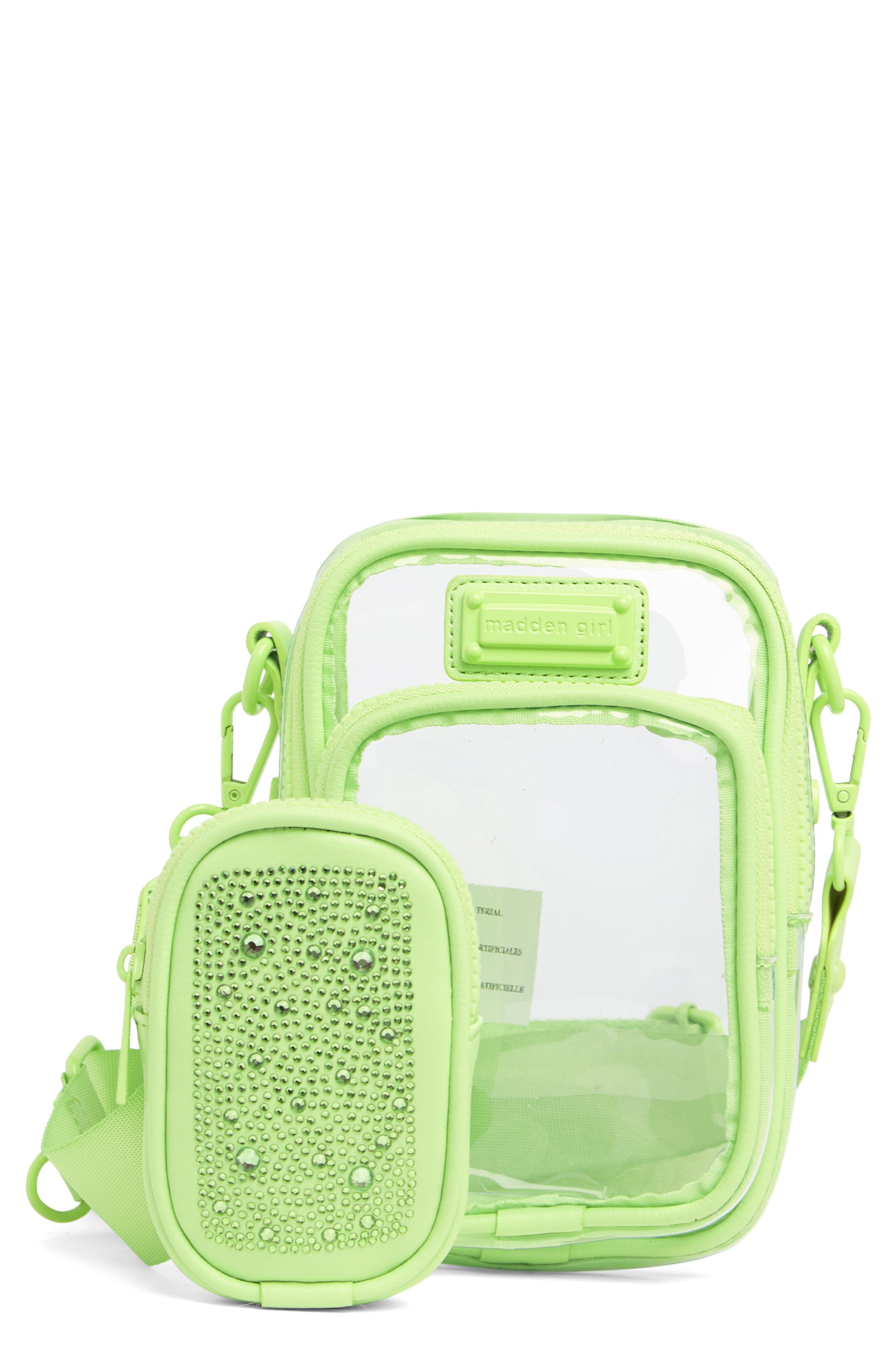 Madden Girl Clear Crossbody Bag in Green Lyst