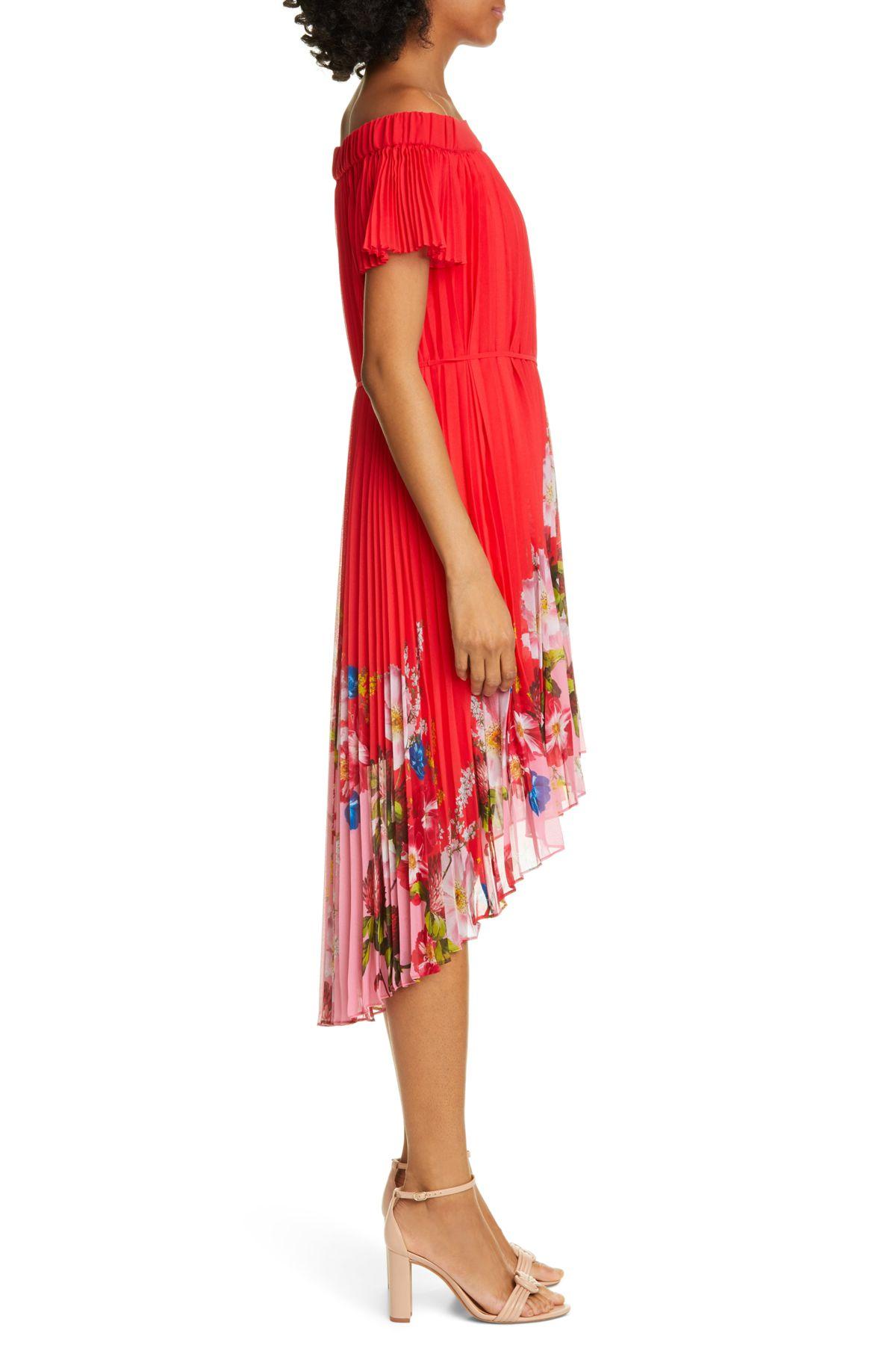 gillyy berry sundae bardot dress