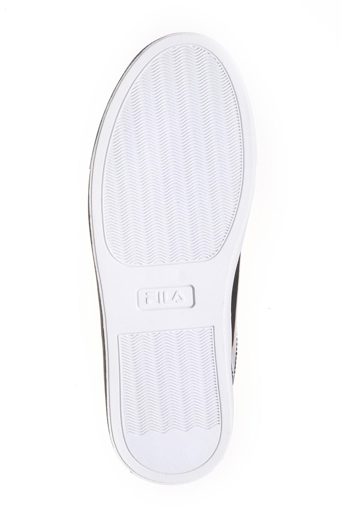 fila amalfi stacked leather sneaker