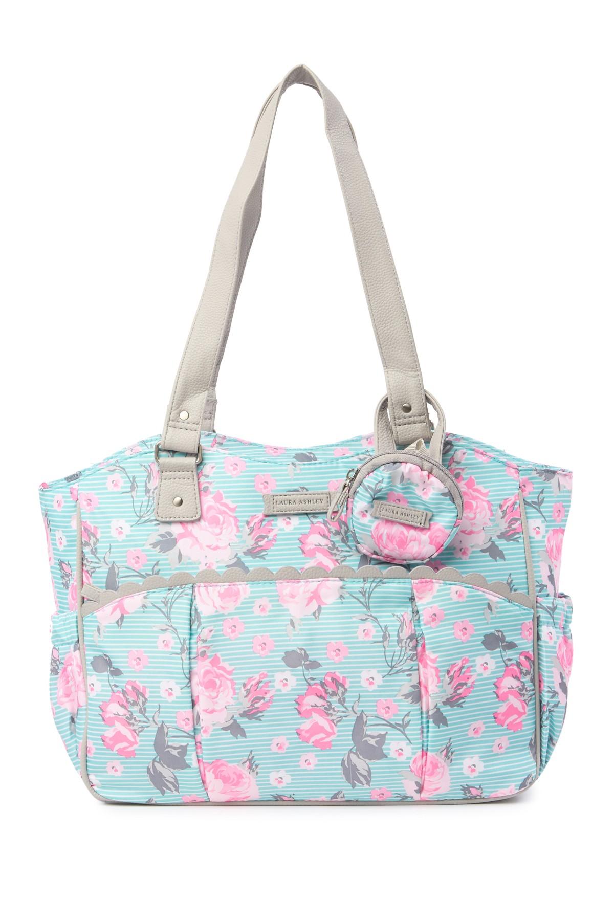 laura ashley diaper bag