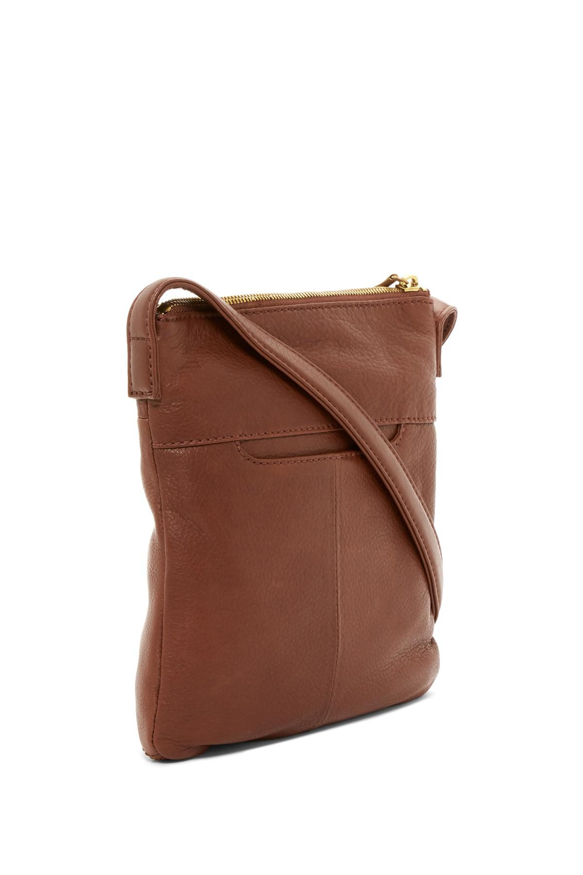 Hobo Sarah Leather Crossbody Bag in Brown Lyst
