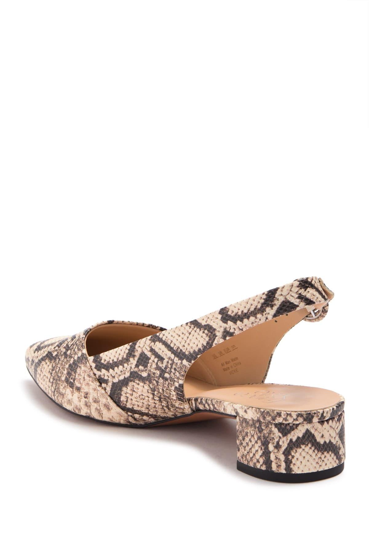 franco sarto snakeskin booties