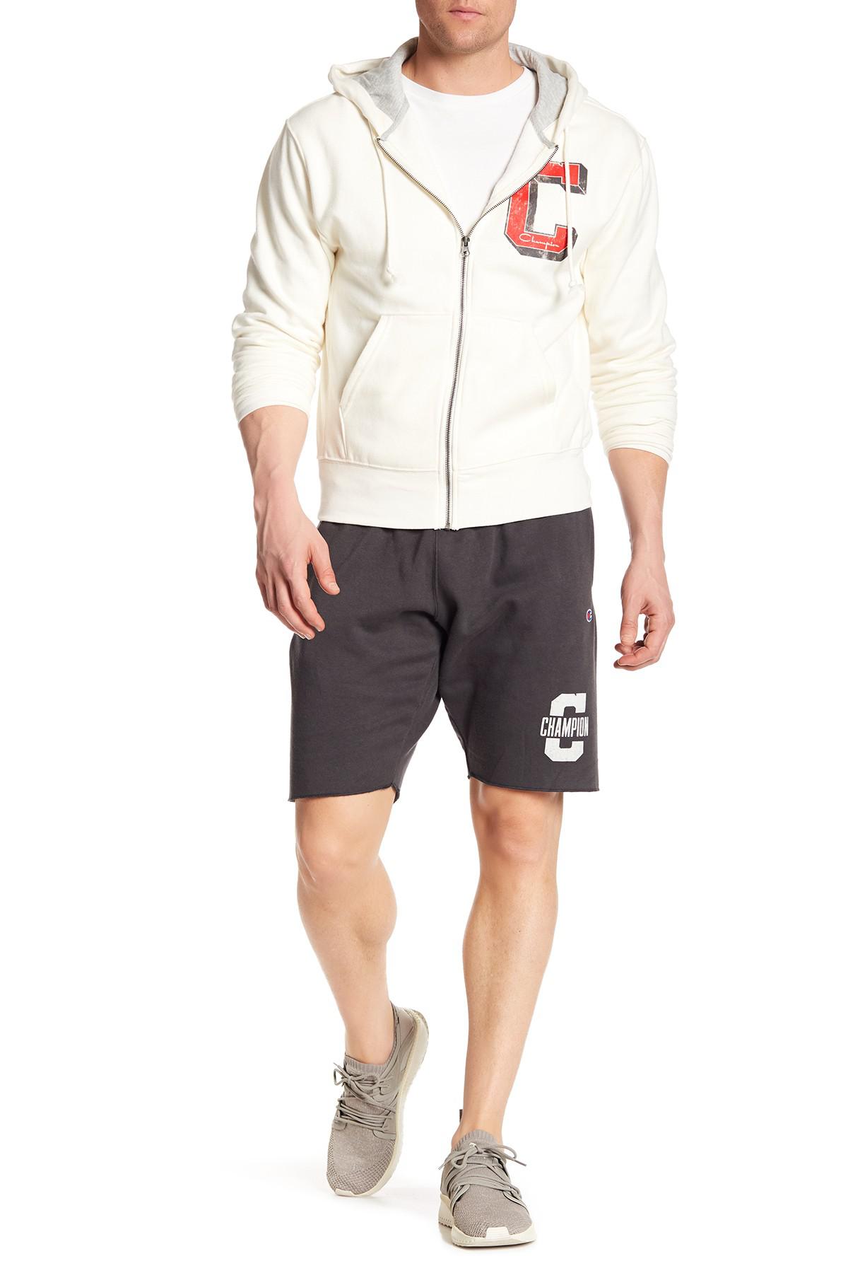 fleece champion shorts