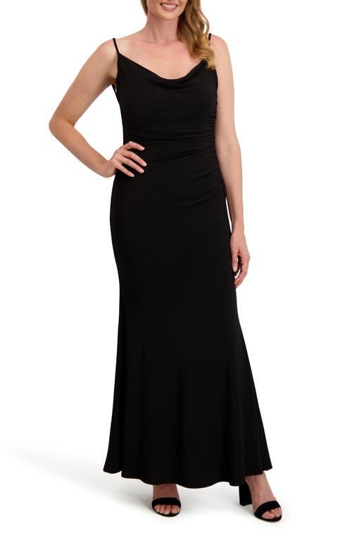 Designer Laundry By Shelli Segal Black Cocktail Dress Gold Detail for Women  - Up to 69% off | Lyst