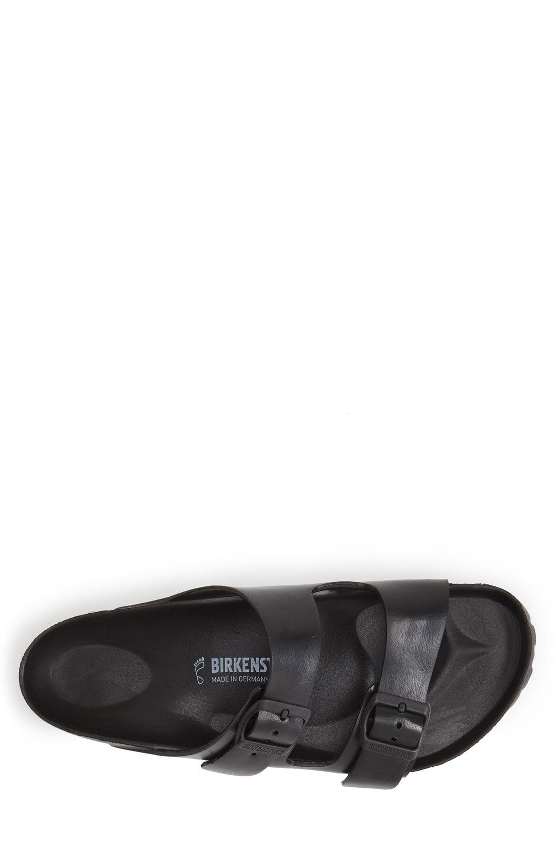 nordstrom rack birkenstock sandals on Birkenstock Arizona Waterproof Classic Footbed Sandal Discontinued In Black For Men Lyst