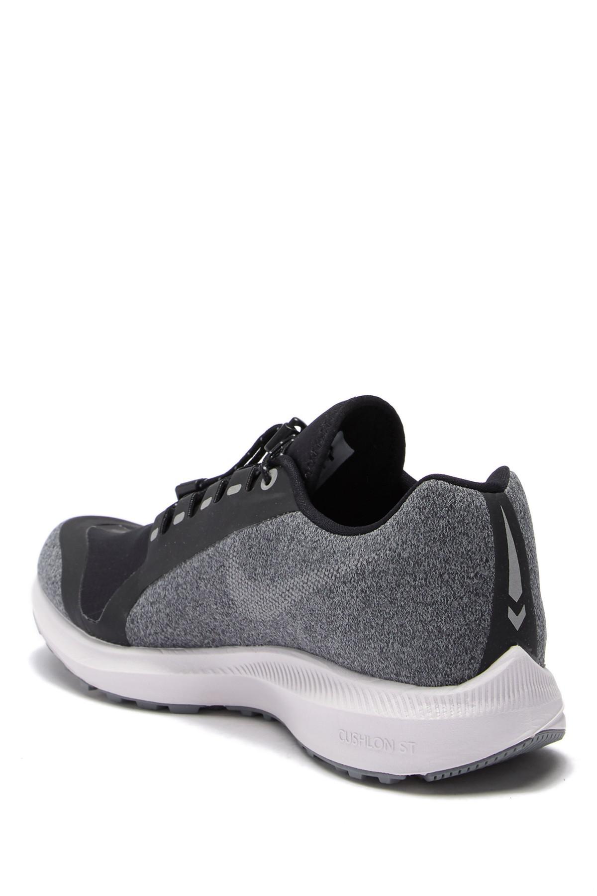 Nike Zoom Winflo 5 Shield Athletic Shoe in Black | Lyst