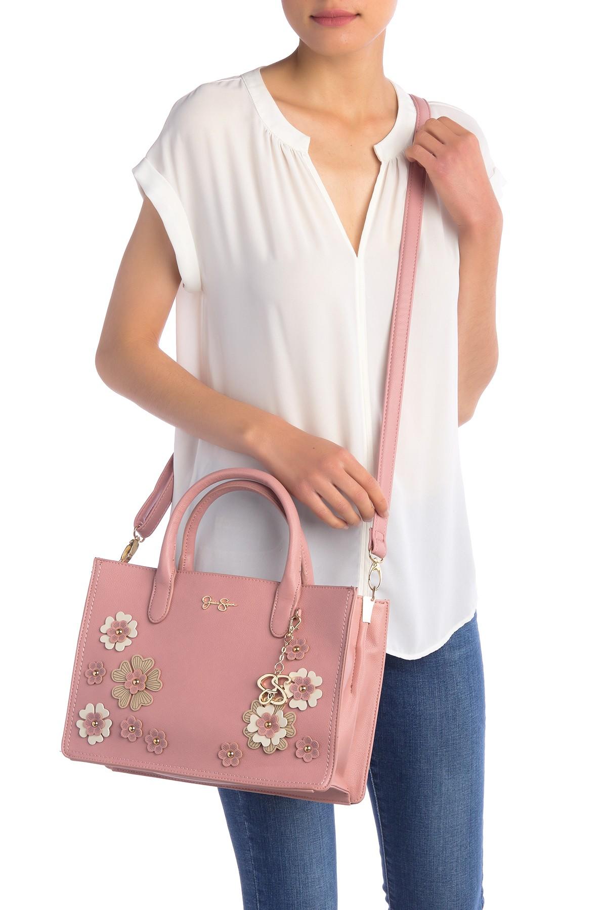 Jessica Simpson Selena Crossbody (soft Orchid) Handbags in Pink