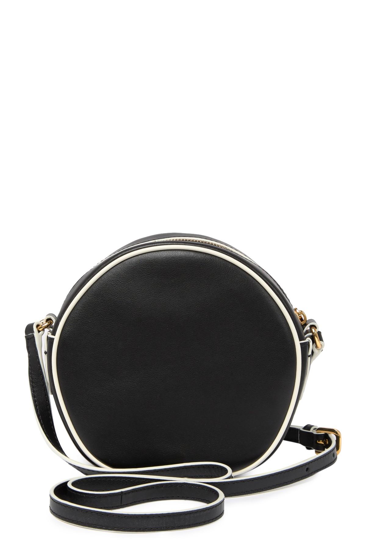 Marc Jacobs Voyager Circle Crossbody Bag in Black | Lyst