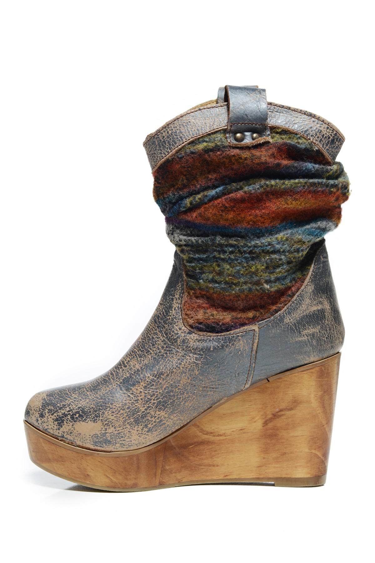 bed stu wedge boots