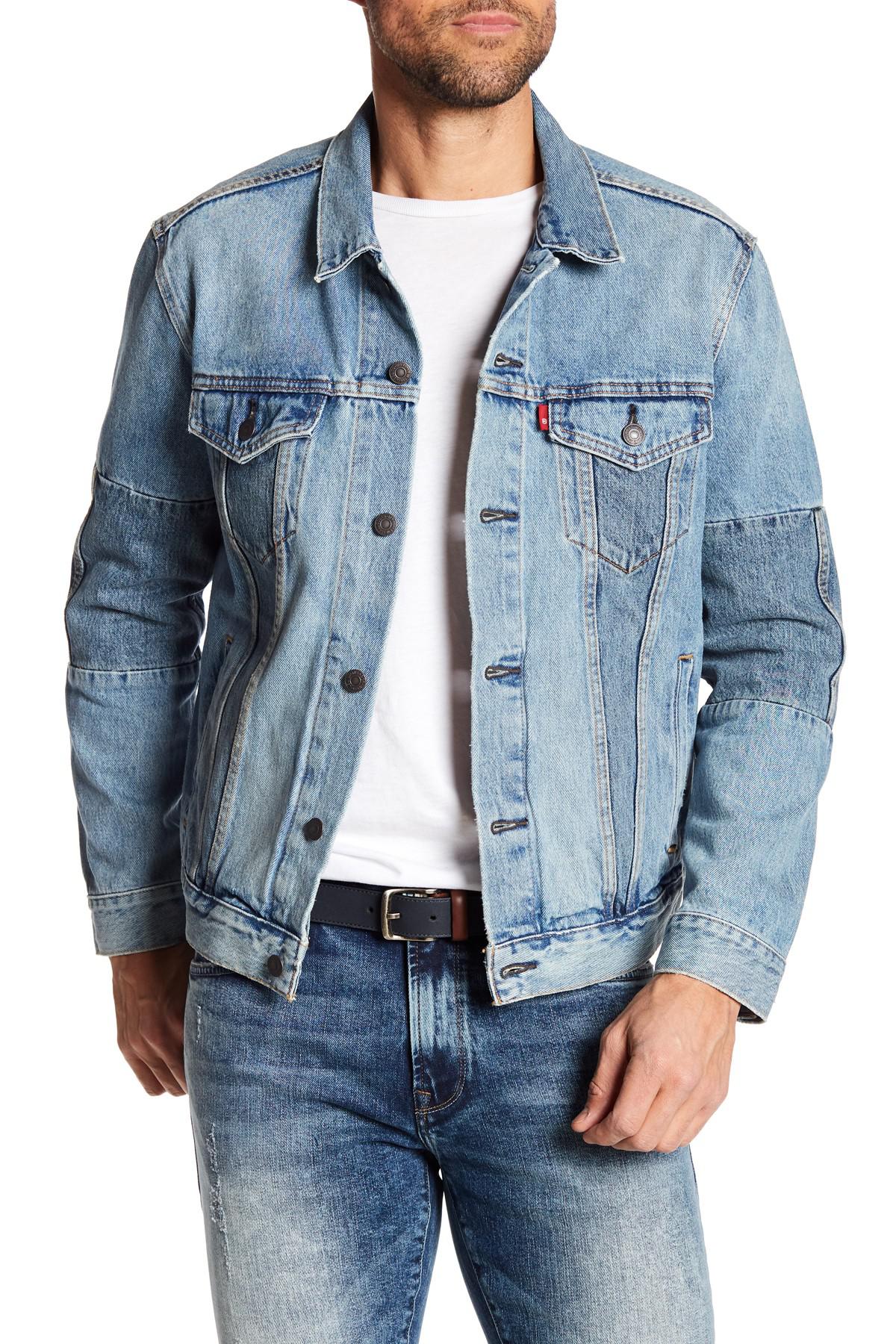 blue jean levi jacket