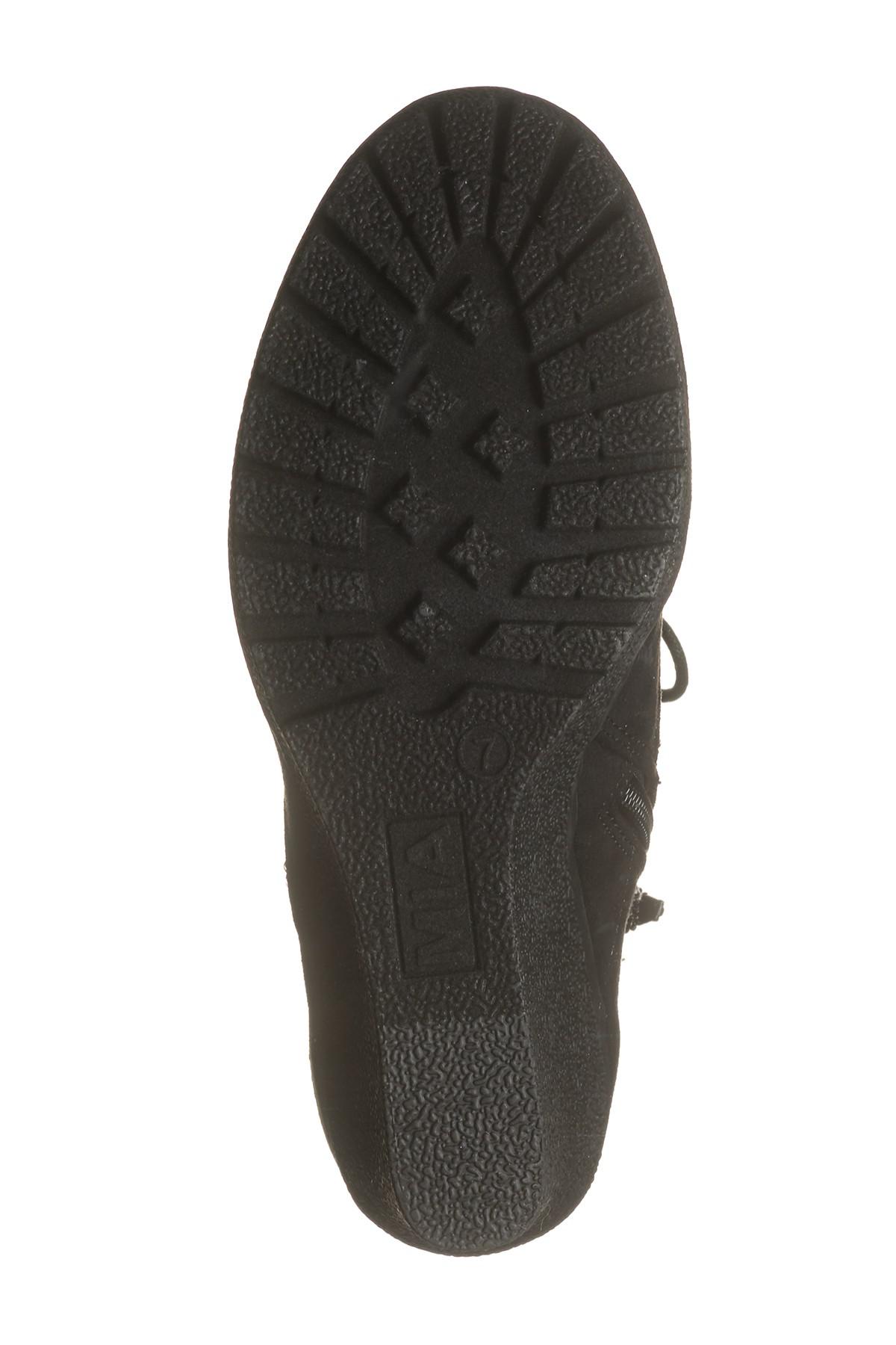 mia baylie wedge bootie