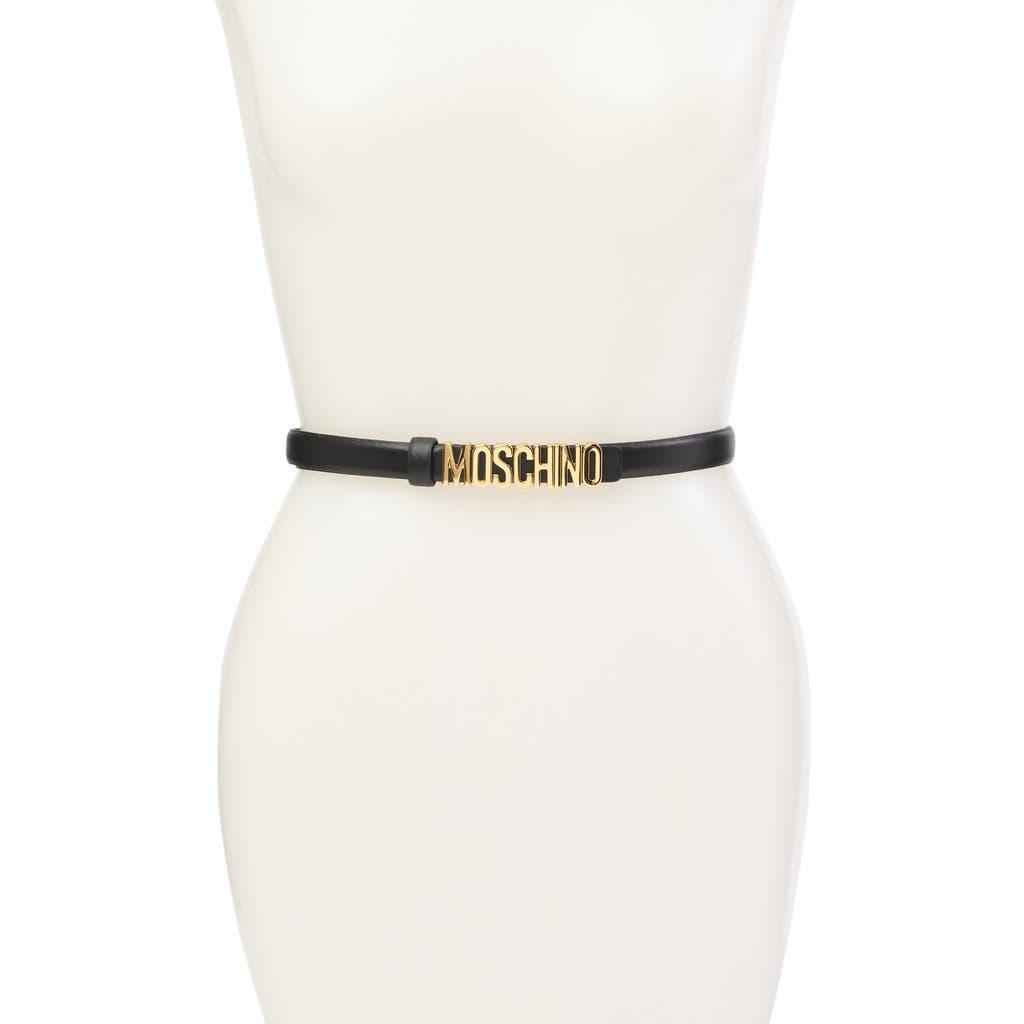 Moschino thin belt best sale