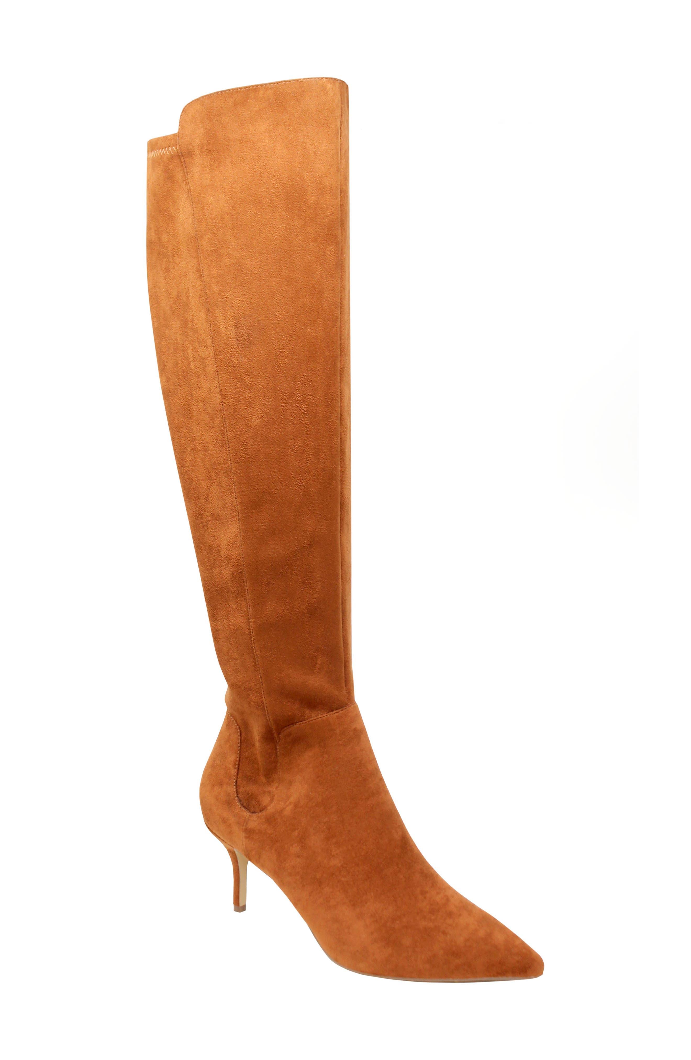 studded knee high stretch boot charles by charles david