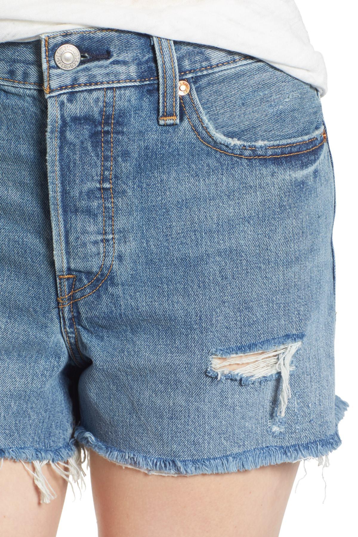 levi's wedgie shorts blue your mind