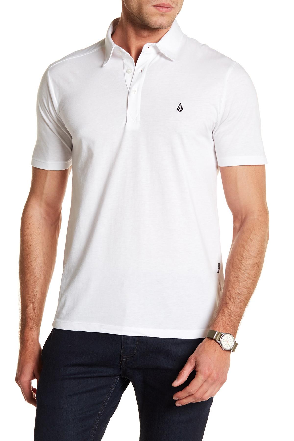 Cotton Banger Polo Shirt in White for Men Lyst