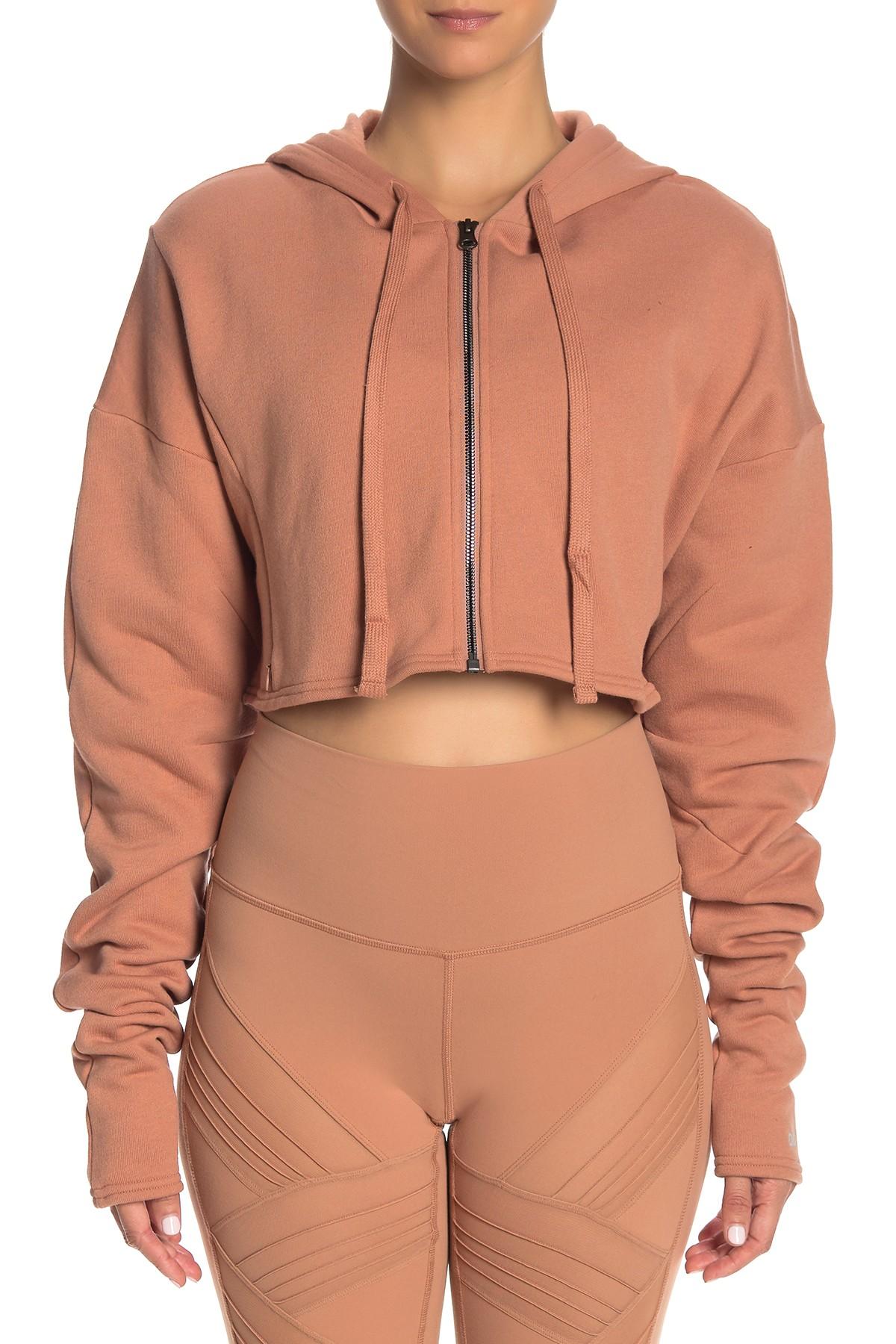 alo yoga extreme crop jacket