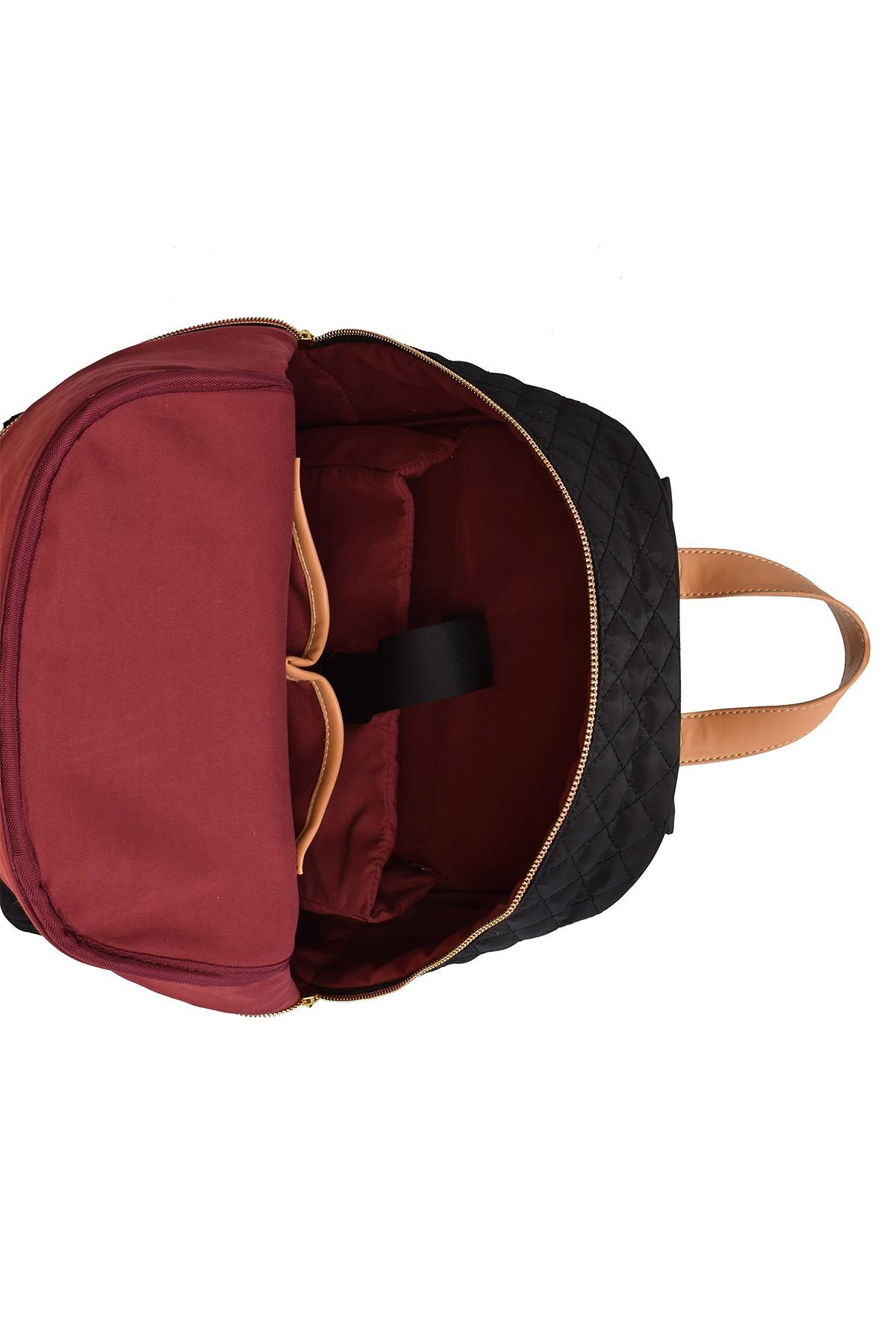 Adrienne vittadini top quilted backpack