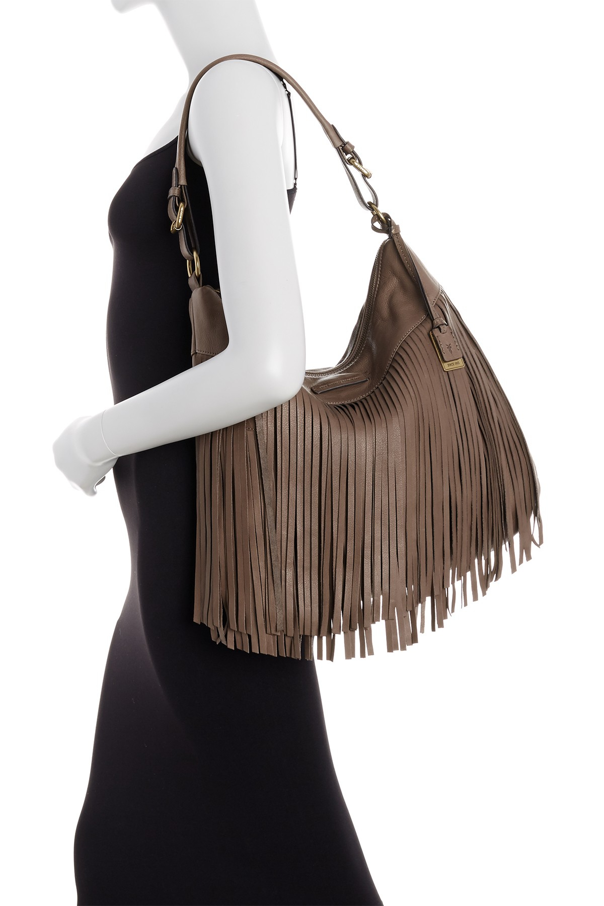 ErsA z Group l frye heidi fringe hobo bag