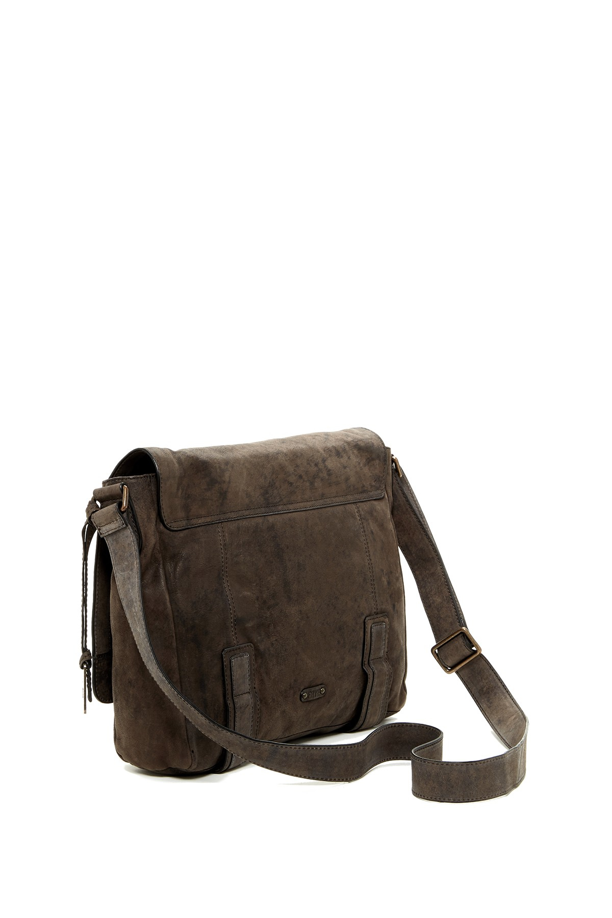 Frye Leather 'logan' Messenger Bag in Chocolate (Brown) for Men Lyst