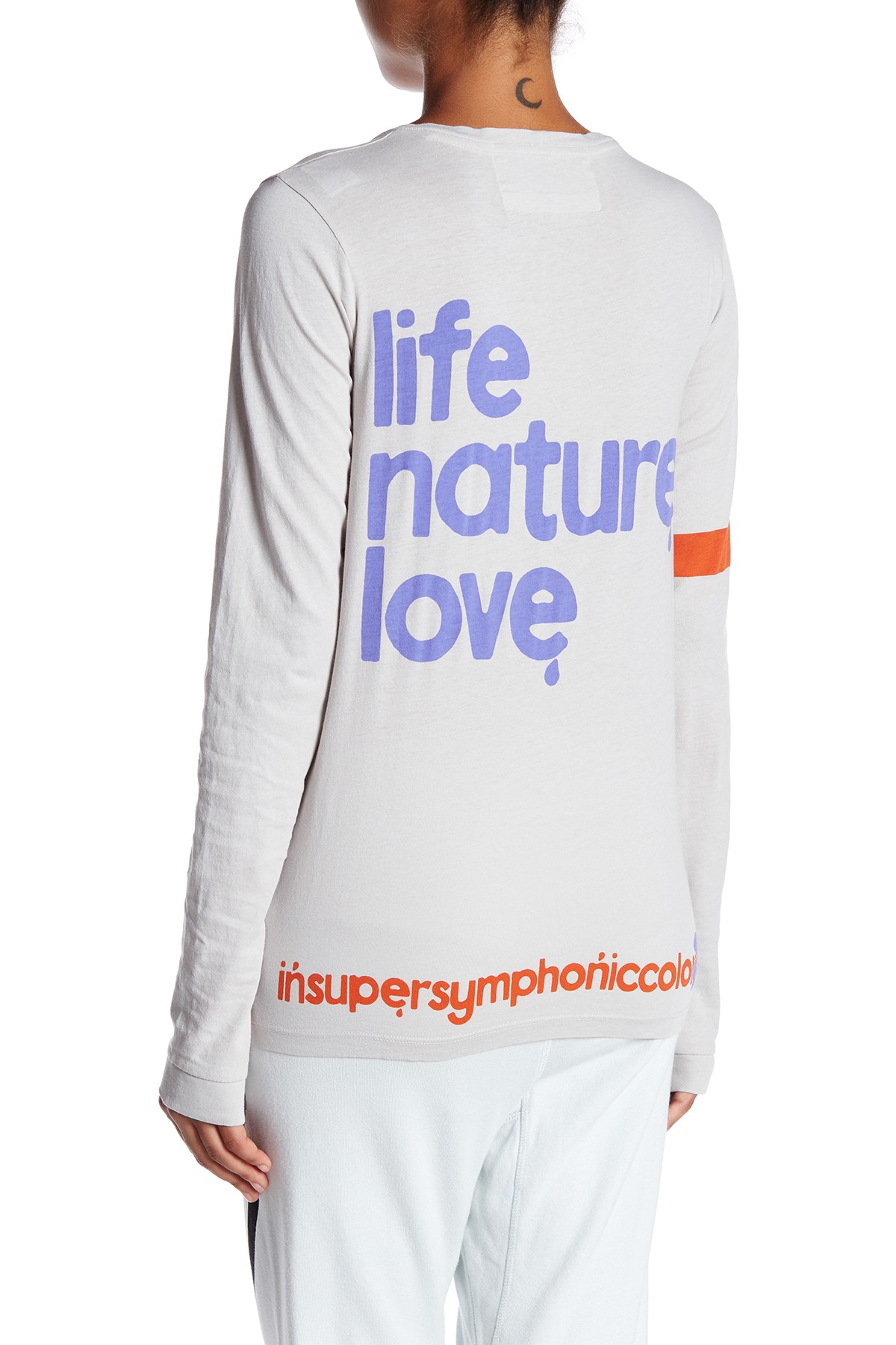 FREE CITY Life Nature Love Crew Long Sleeve Shirt | Lyst