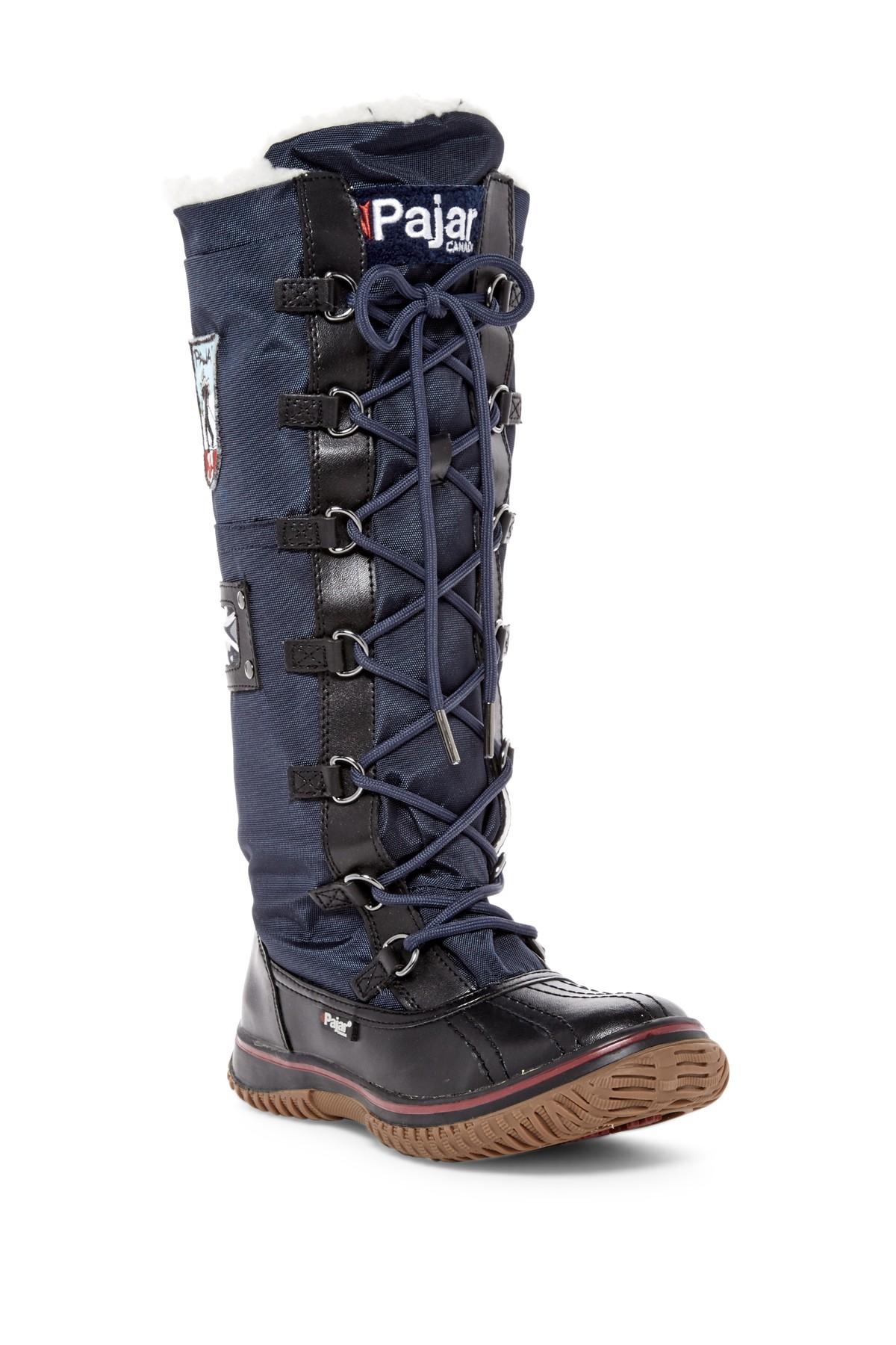 pajar pummel waterproof faux fur lined insulated boot