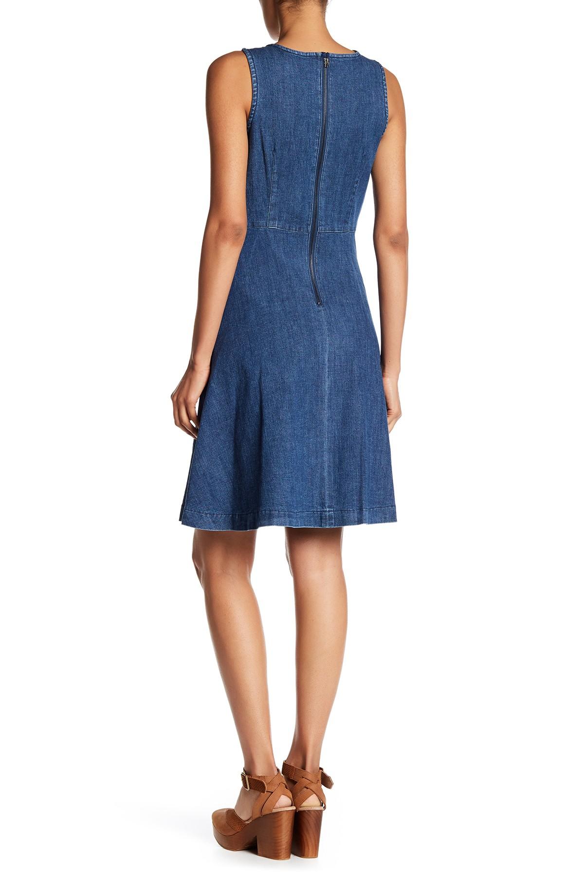 Sharagano denim dress 2025