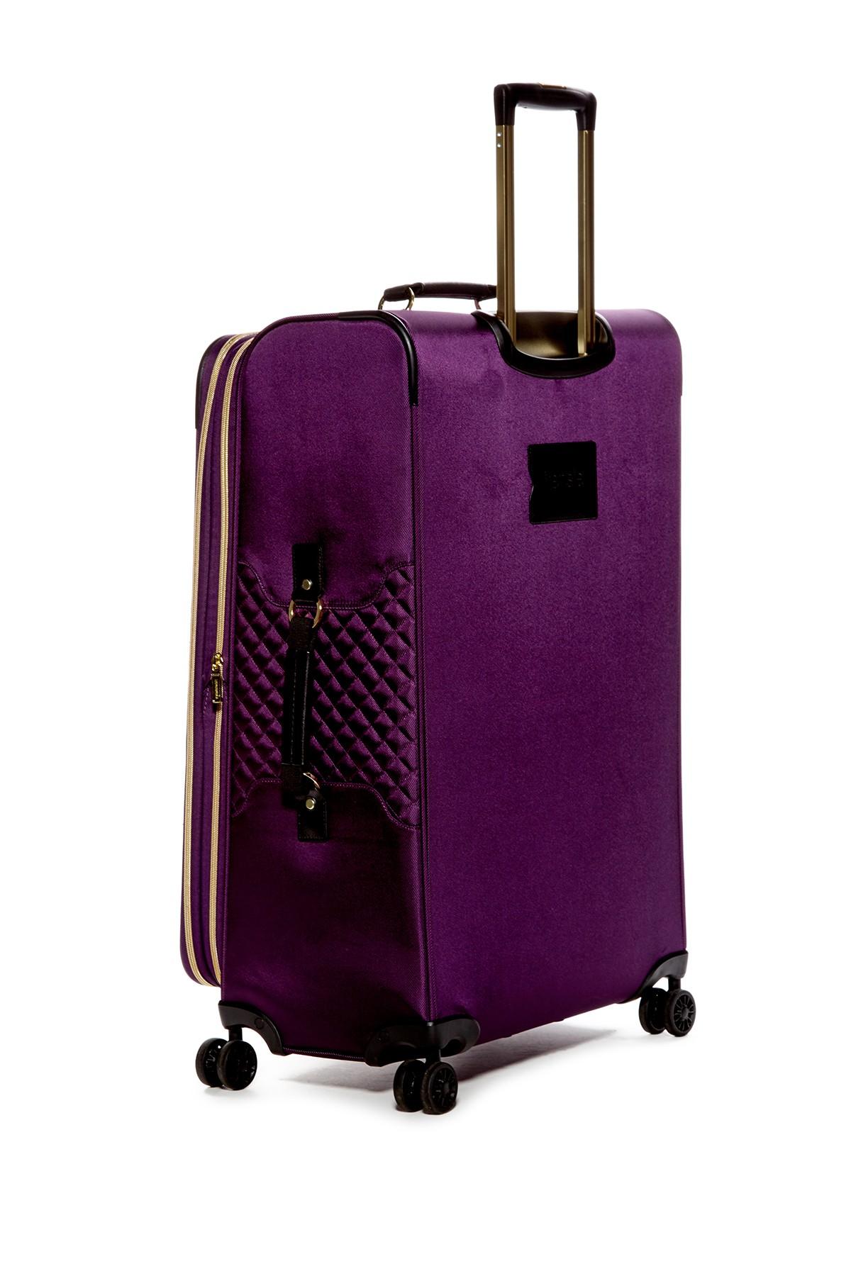Kensie Synthetic 2piece Expandable Quilted Luggage in Purple Lyst