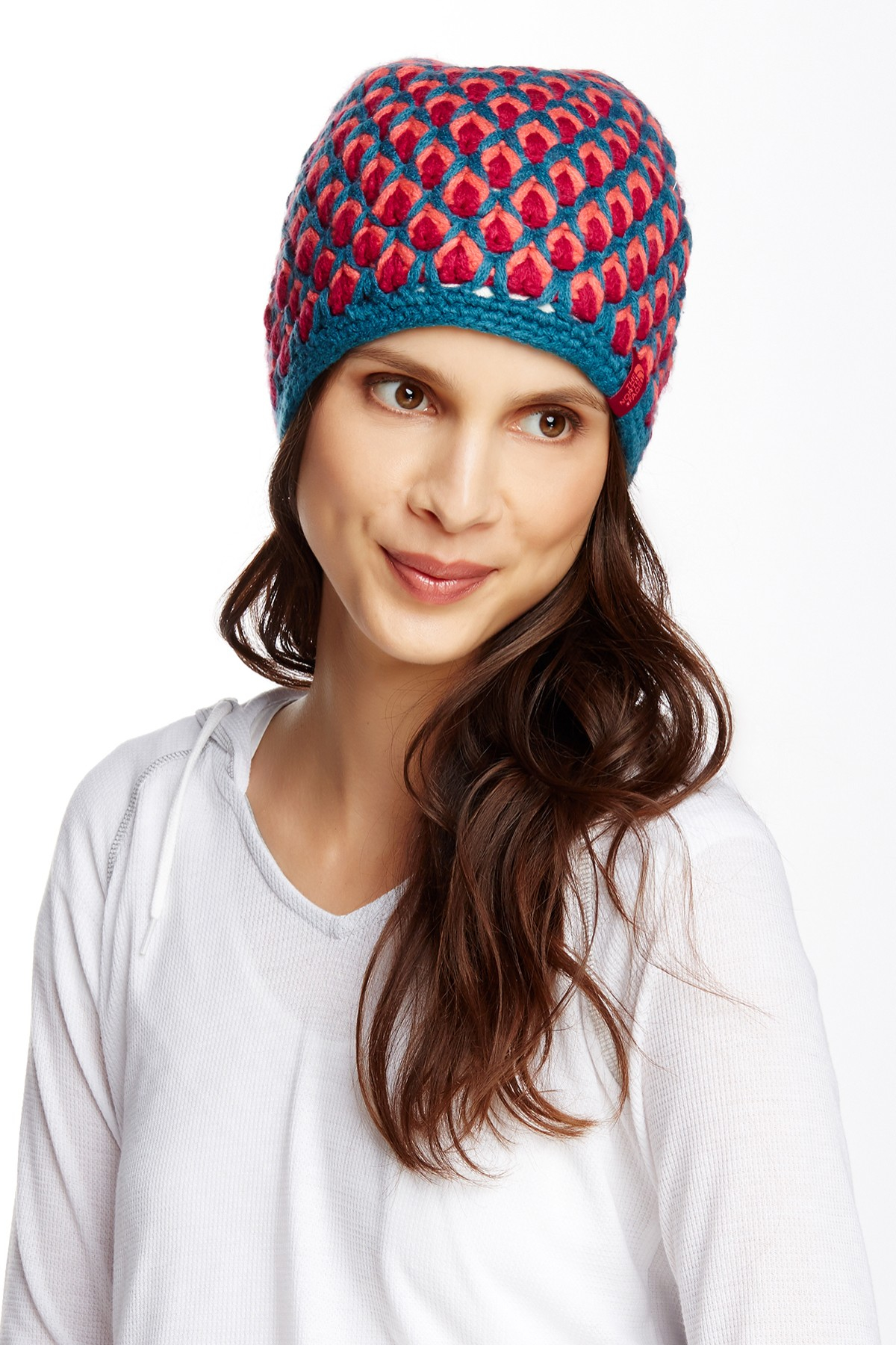 north face fleece lined beanie