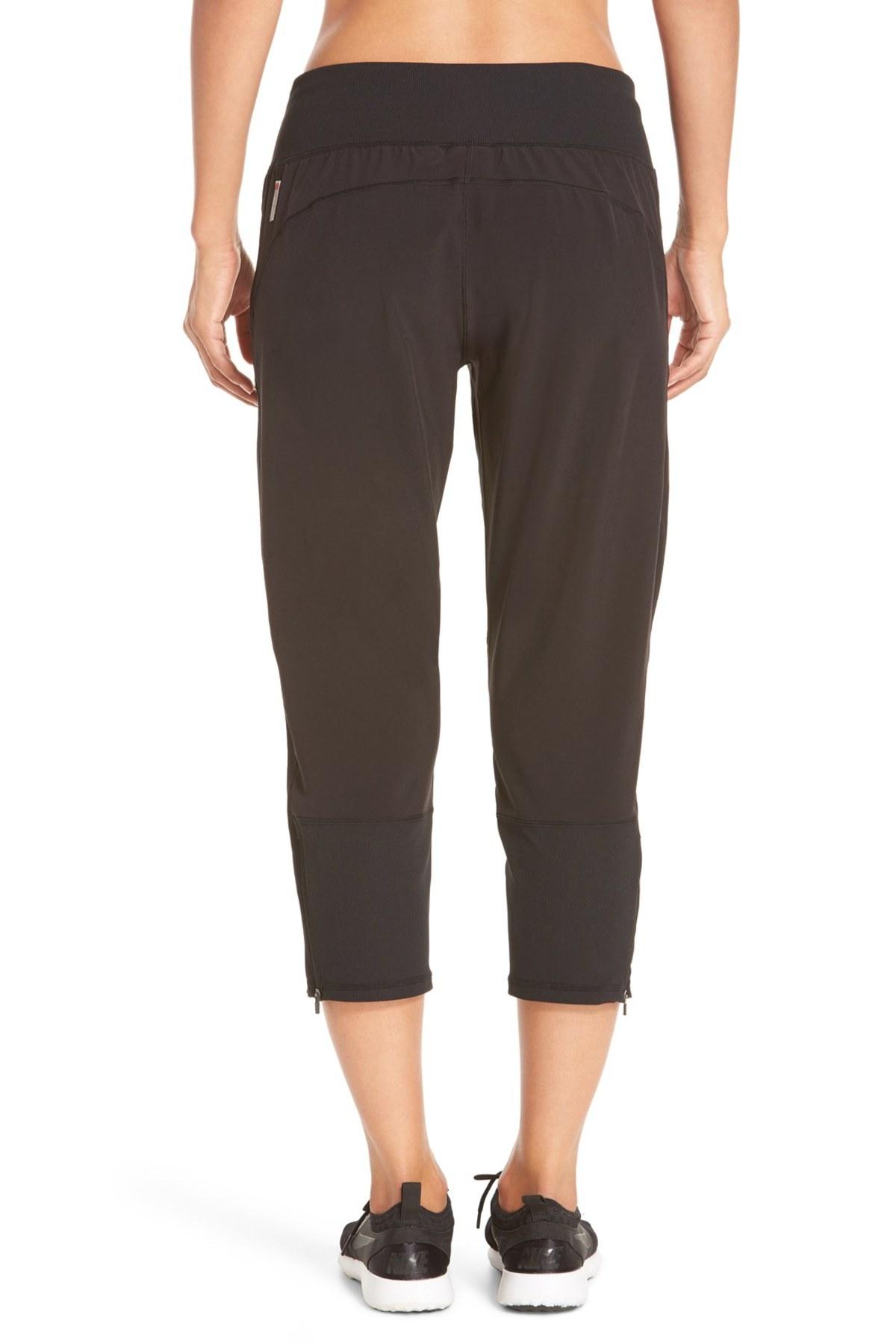 Zella 'transition 2' Crop Pants in Black Lyst