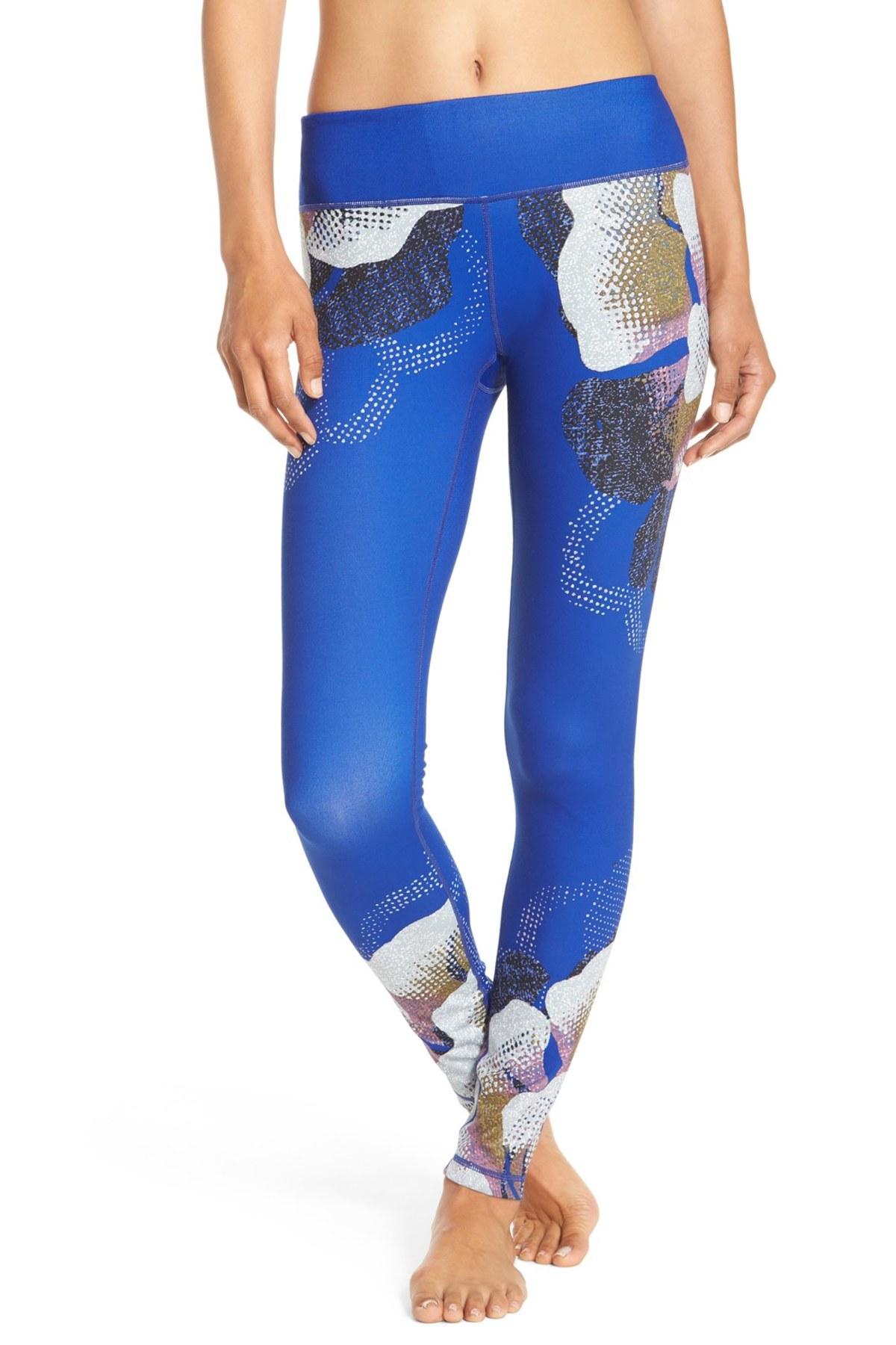 zella blue leggings