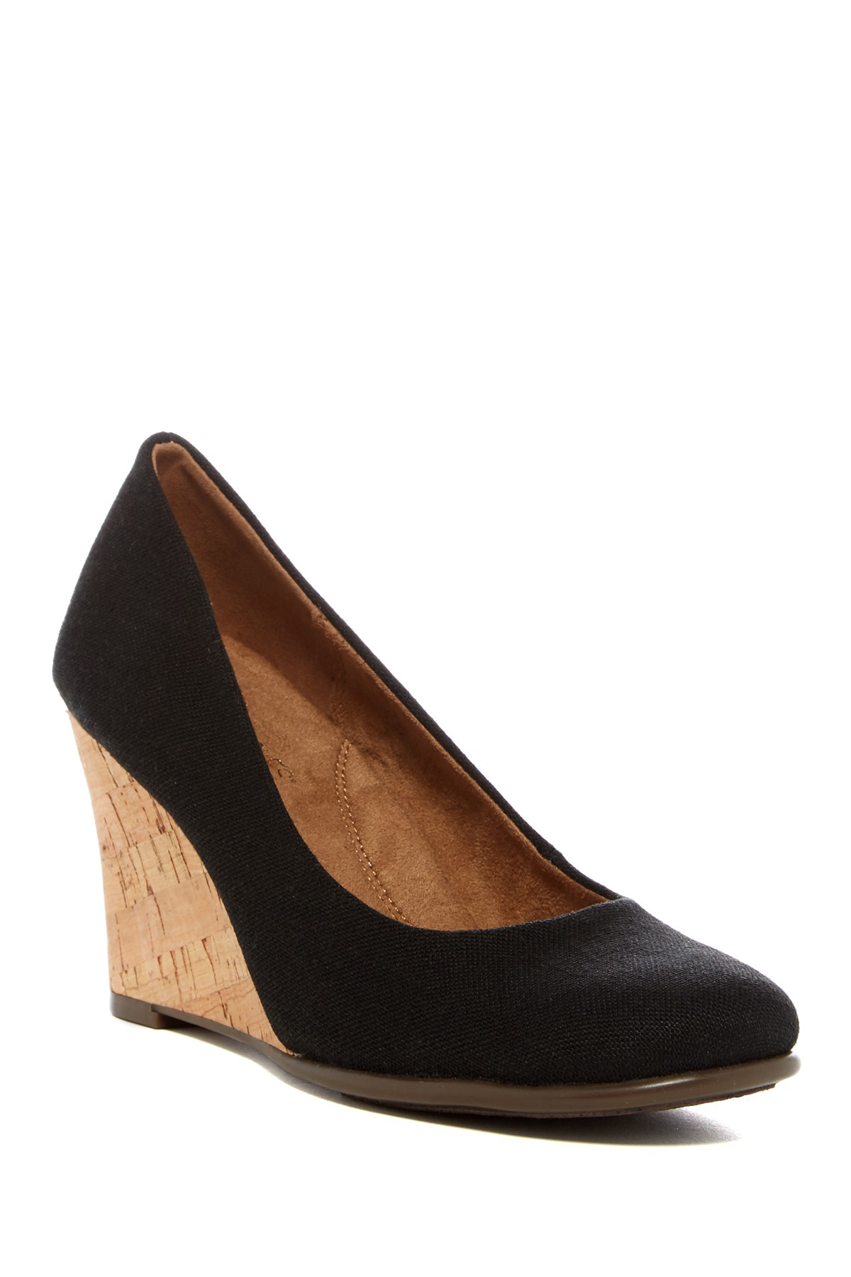 Aerosoles Suede Plum Tree Wedge Pump in 
