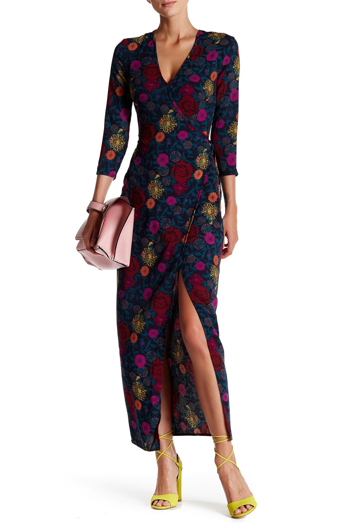 american apparel julliard wrap dress