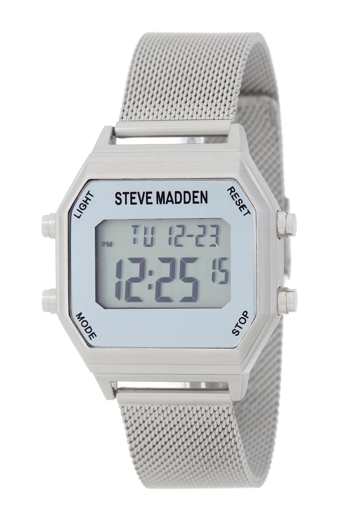 steve madden digital watch