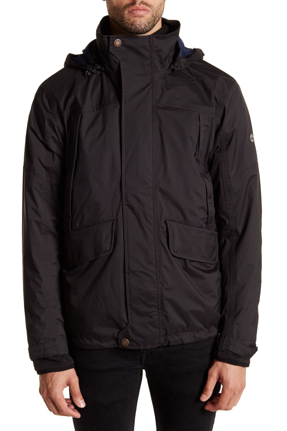 Timberland Synthetic Hyvent Ragged Mountain 3-in-1 Jacket in Black for ...