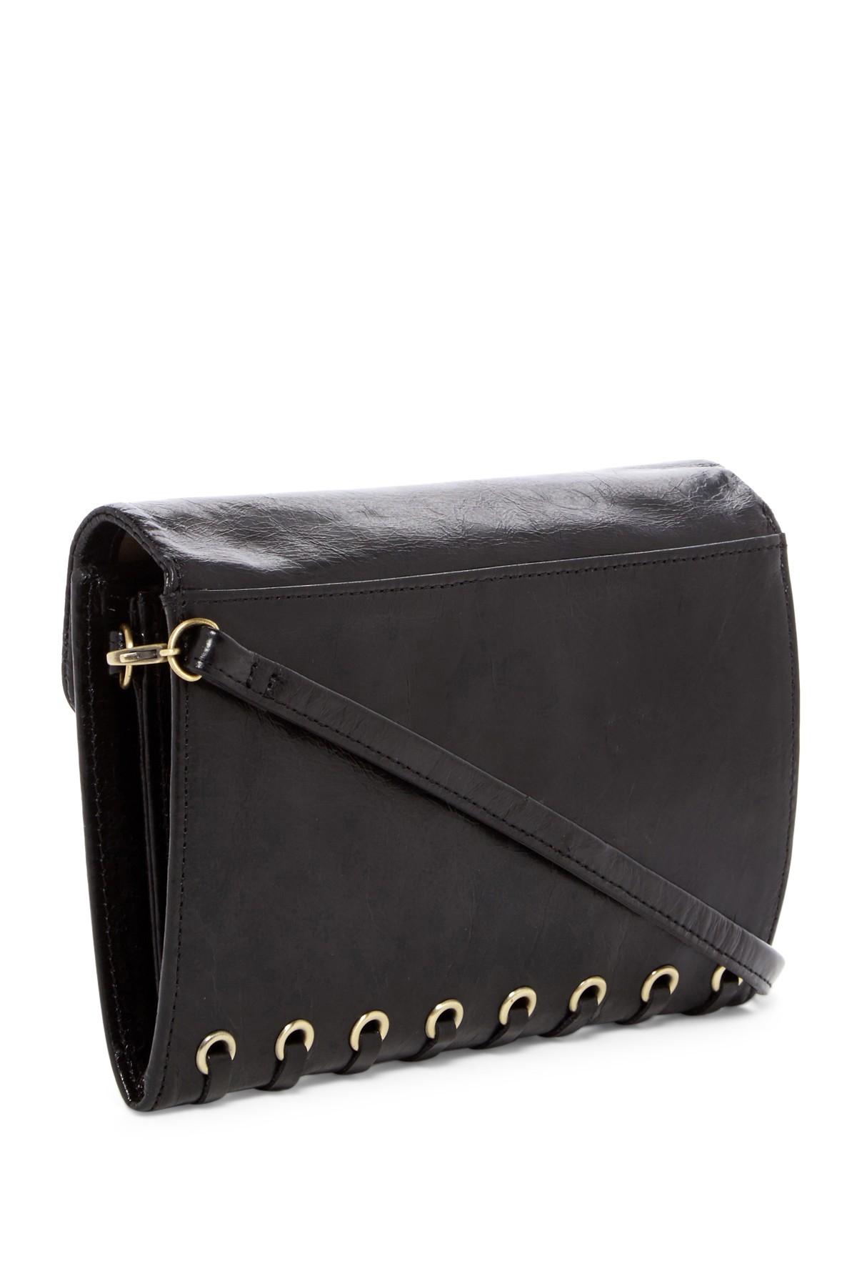 Hobo Maisy Leather Crossbody in Black - Lyst